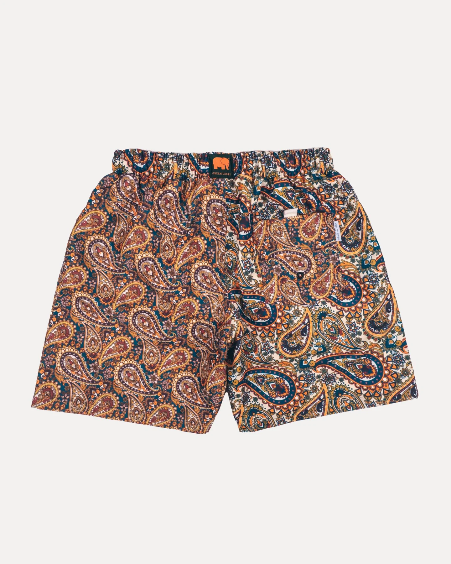 Trendsplant Herren vegan Badehose Ocean Paisley – Ansicht 2