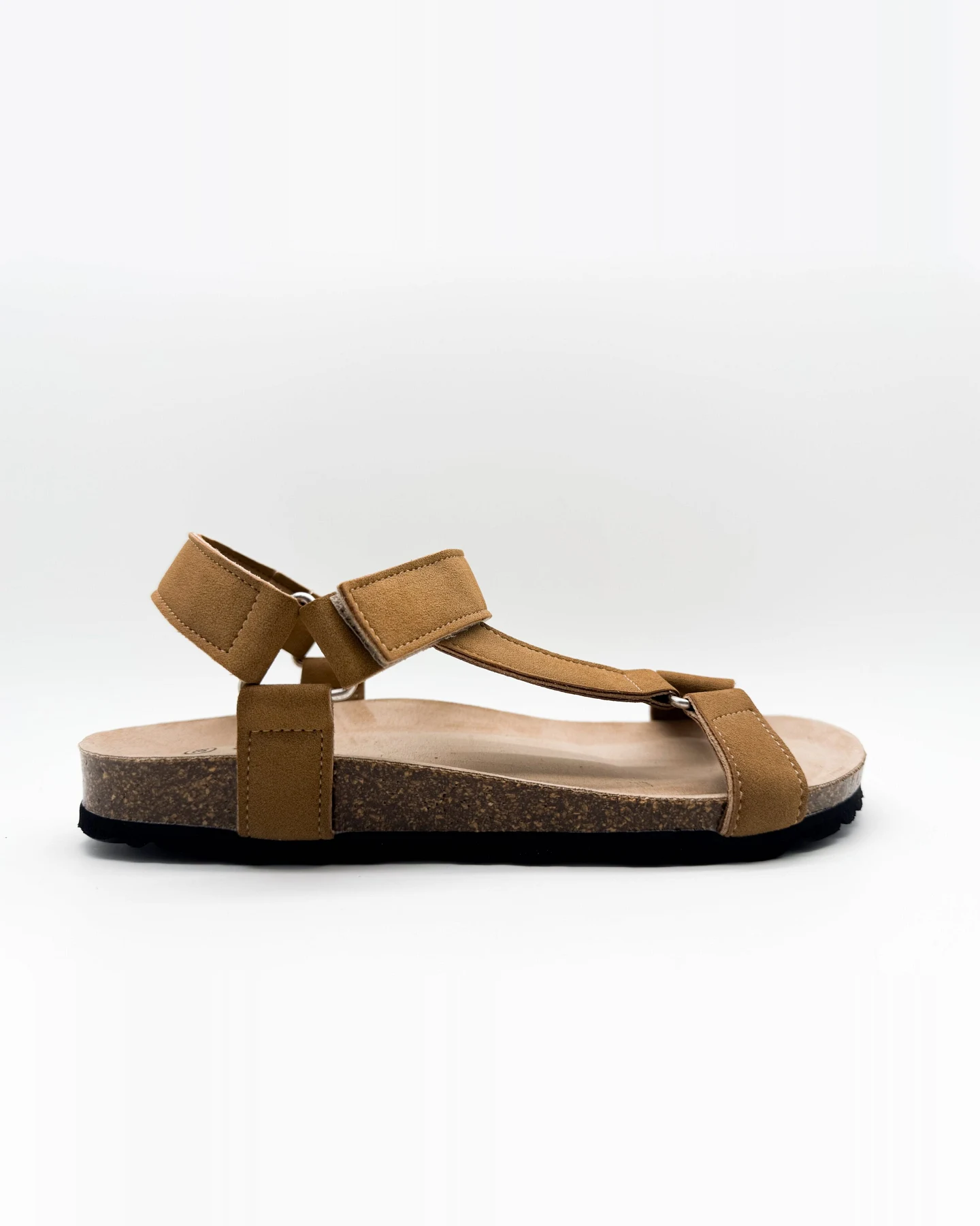 thies Herren vegan Sandalen Trek Cognacbraun – Ansicht 2