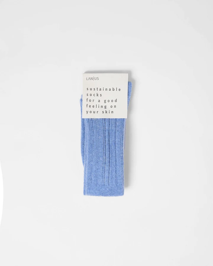 Rippenstrick-Socken (GOTS)