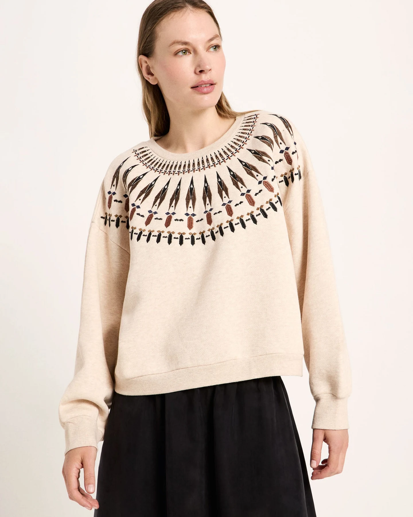 Statementsweatshirt (GOTS) – Ansicht 2