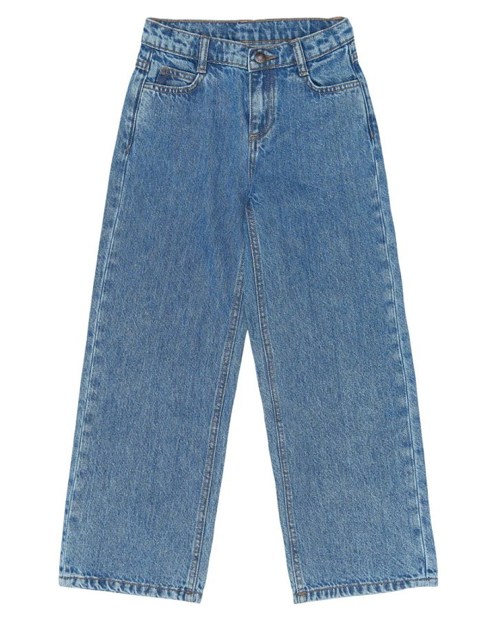 The NEW - Jeans-Hose "Wide" blau