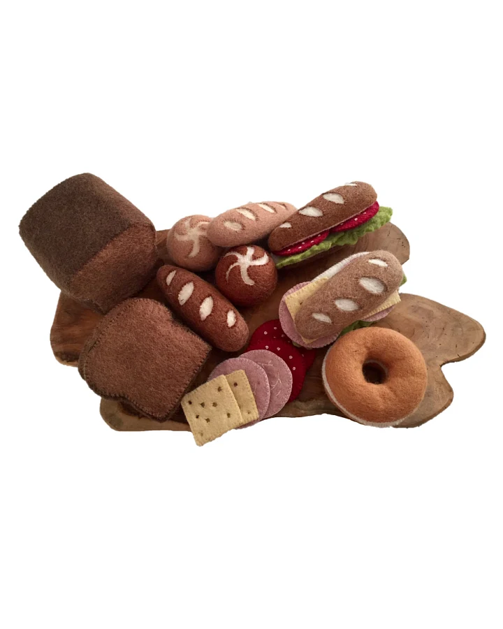 Papoose - Filz Spielset Brotzeit