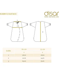 Produktseite: Disana - Langarm-Schlafsack Merinowolle Natur Gr. 2