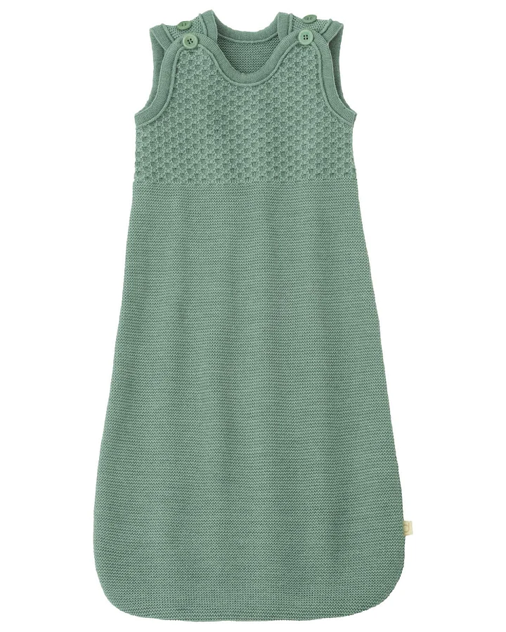 Disana - Träger-Schlafsack Merinowolle Jade Gr. 2