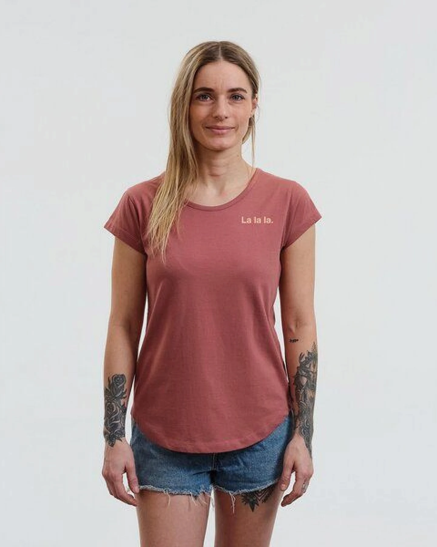 GARY MASH Shirt Asheville La la la. aus Bio-Baumwolle – Ansicht 2
