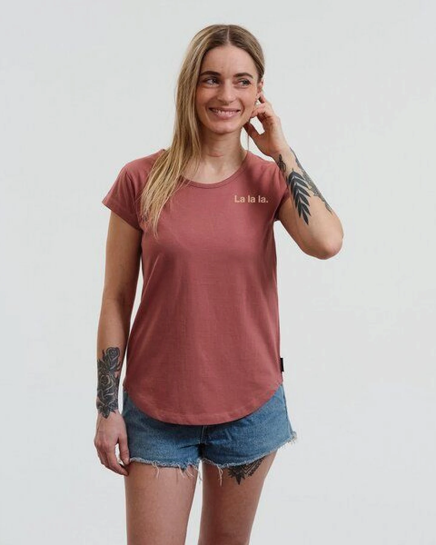 GARY MASH Shirt Asheville La la la. aus Bio-Baumwolle – Ansicht 3