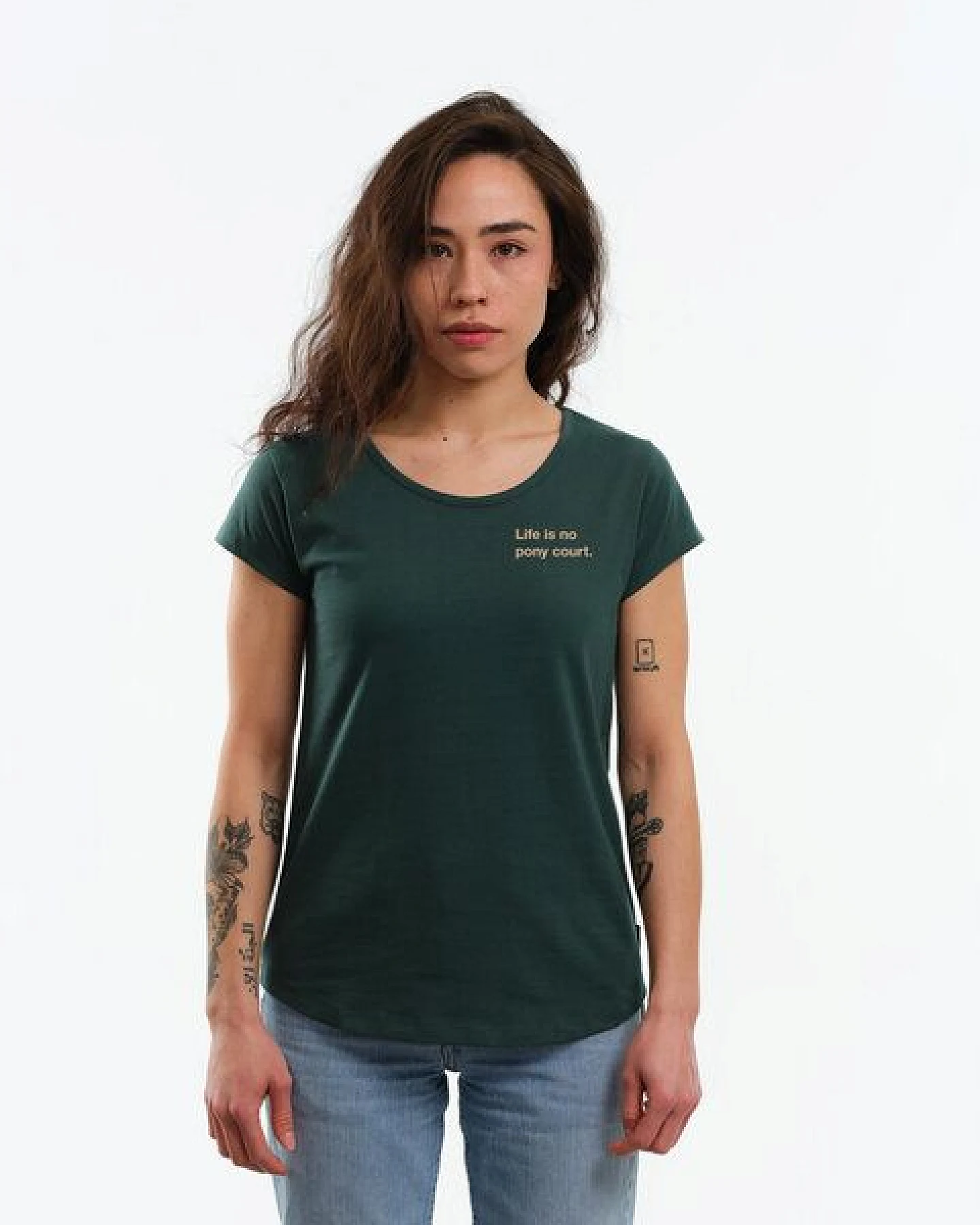 GARY MASH Shirt Asheville Life is no pony court aus Bio-Baumwolle – Ansicht 3
