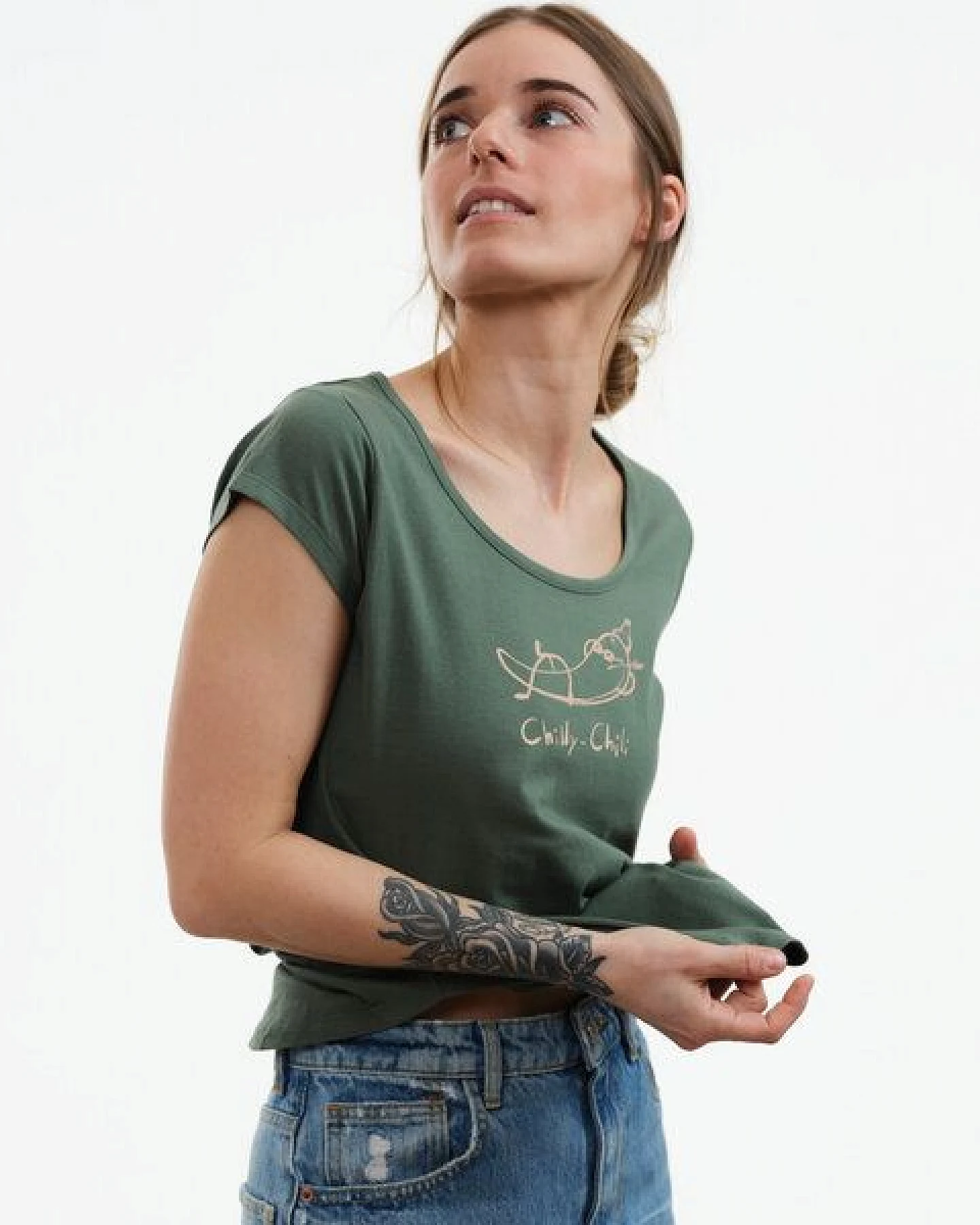 GARY MASH Shirt Asheville Chilly Chili aus Bio-Baumwolle – Ansicht 2