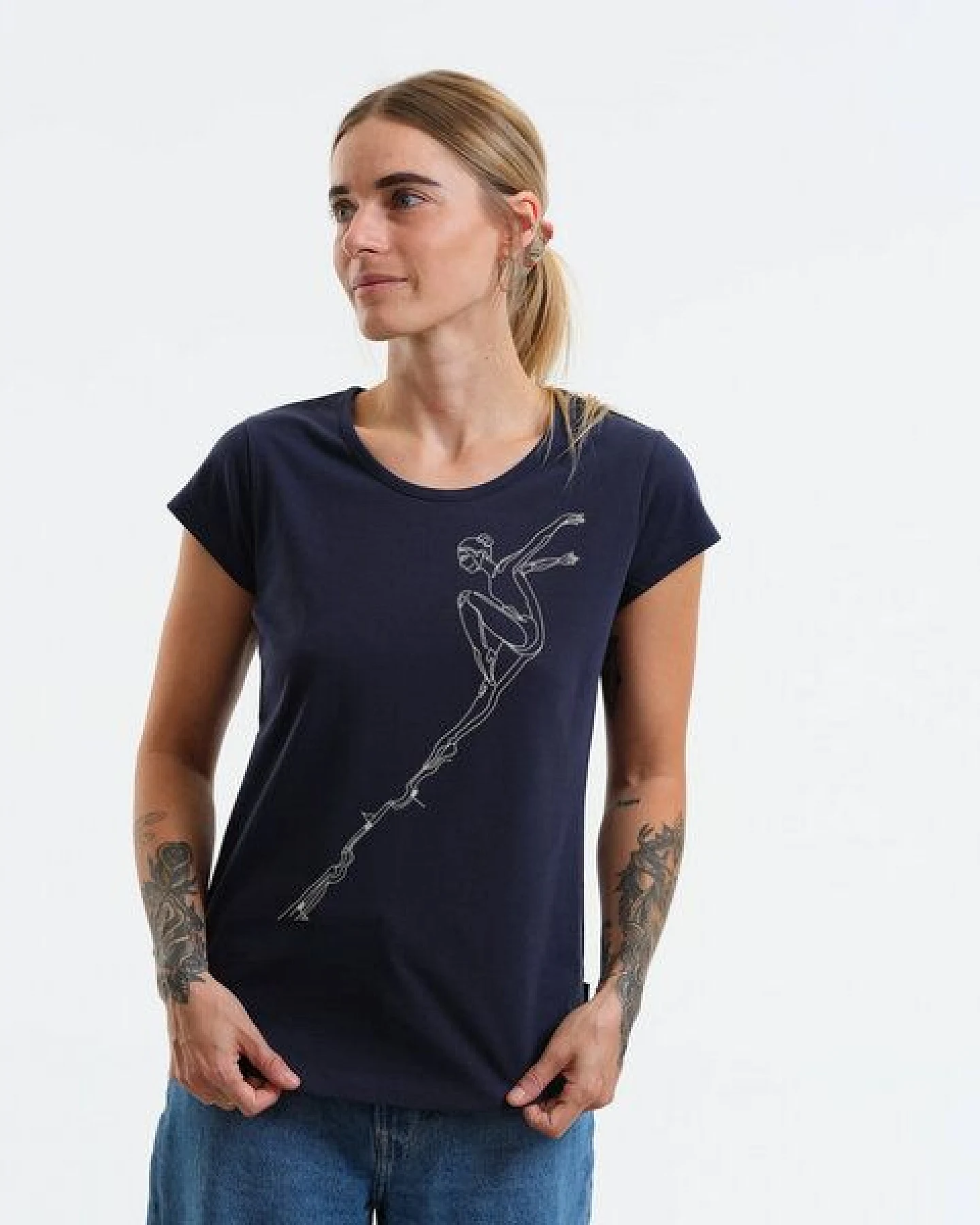 GARY MASH Shirt Asheville Tänzerin aus Biobaumwolle – Ansicht 4
