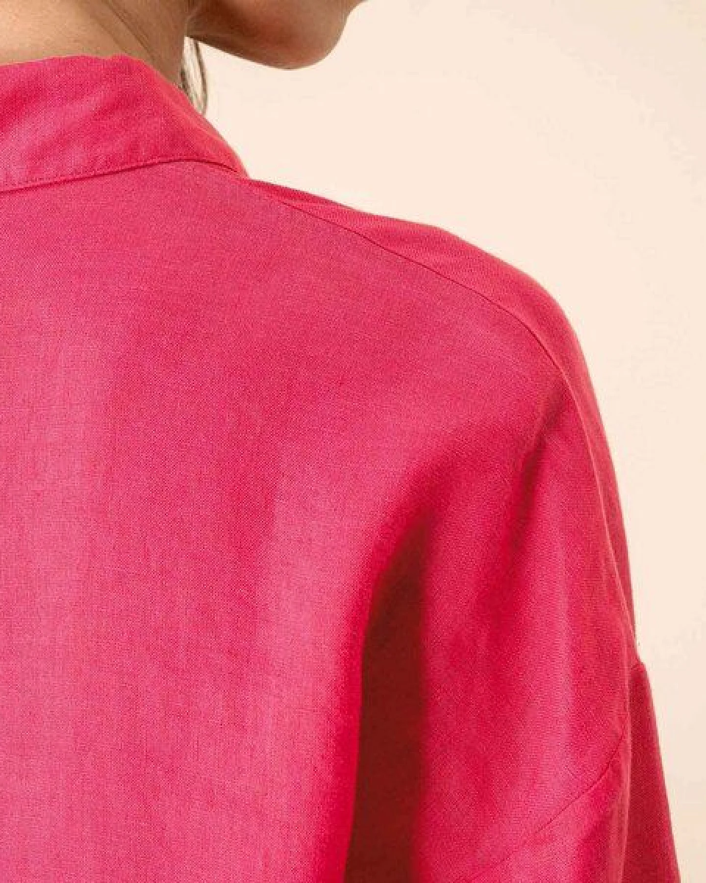 YTWOO Oversized Leinenhemd für Damen – Ansicht 4