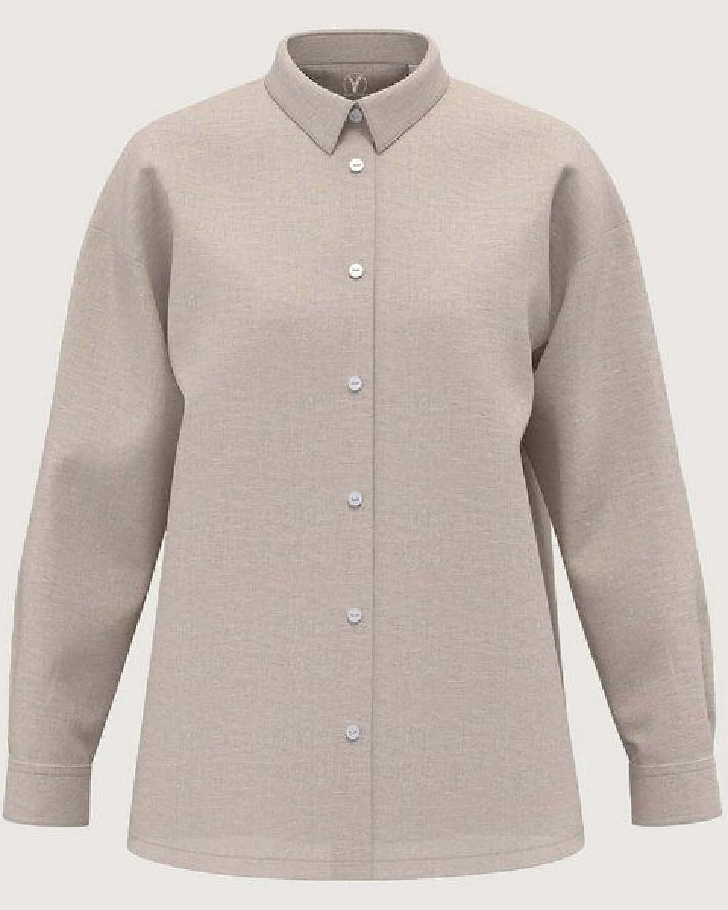 YTWOO Oversized Leinenhemd für Damen – Ansicht 2