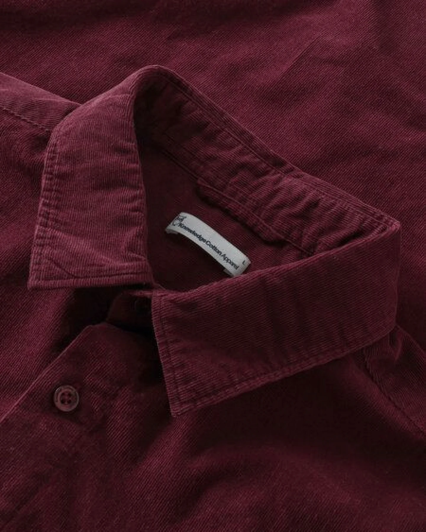 KnowledgeCotton Apparel Cord-Hemd Regular Fit – Ansicht 3