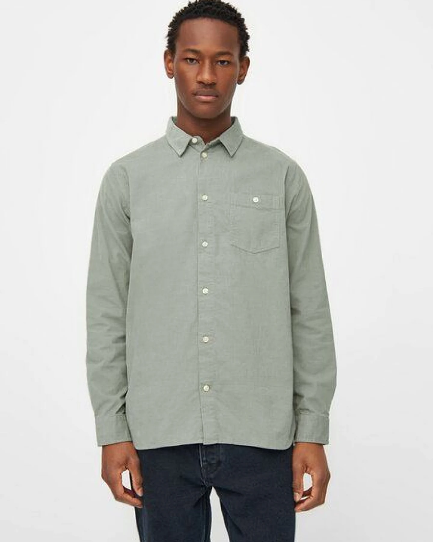 KnowledgeCotton Apparel Cord-Hemd Regular Fit – Ansicht 3