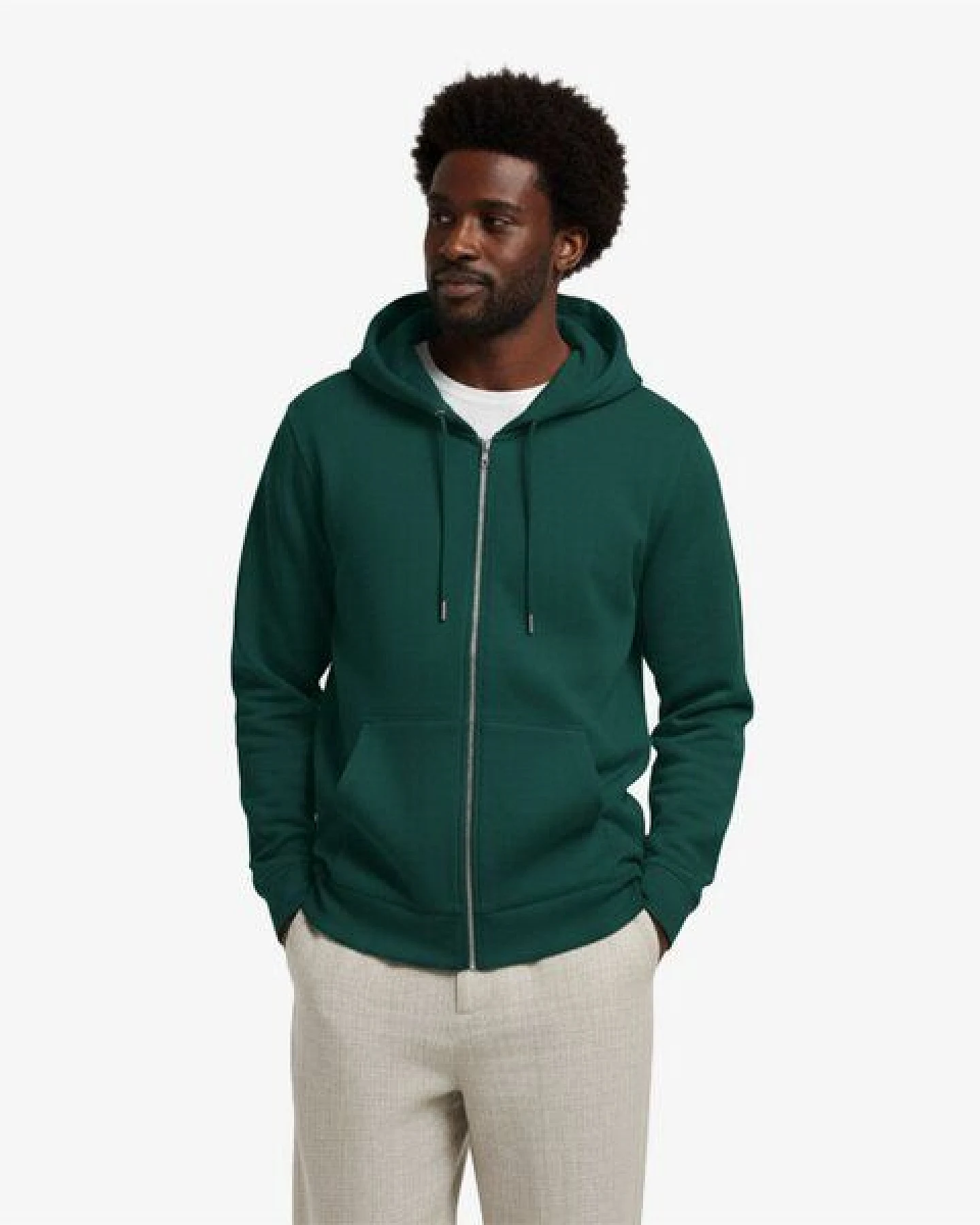 YTWOO Regular Hoodie Jacke Midweight – Ansicht 2