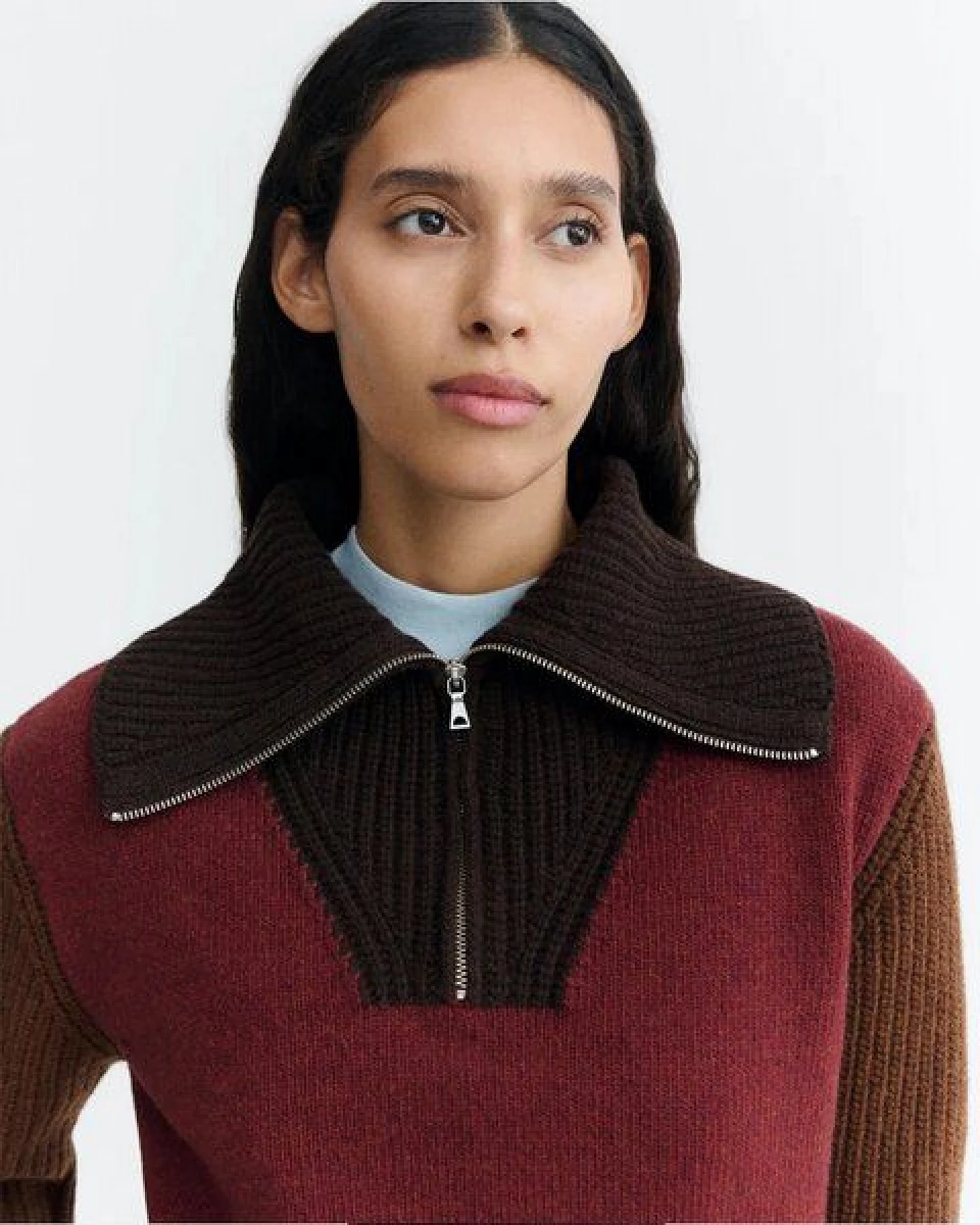 thinking mu Damen Pullover - Tanit Knitted Sweater - aus Wolle – Ansicht 2