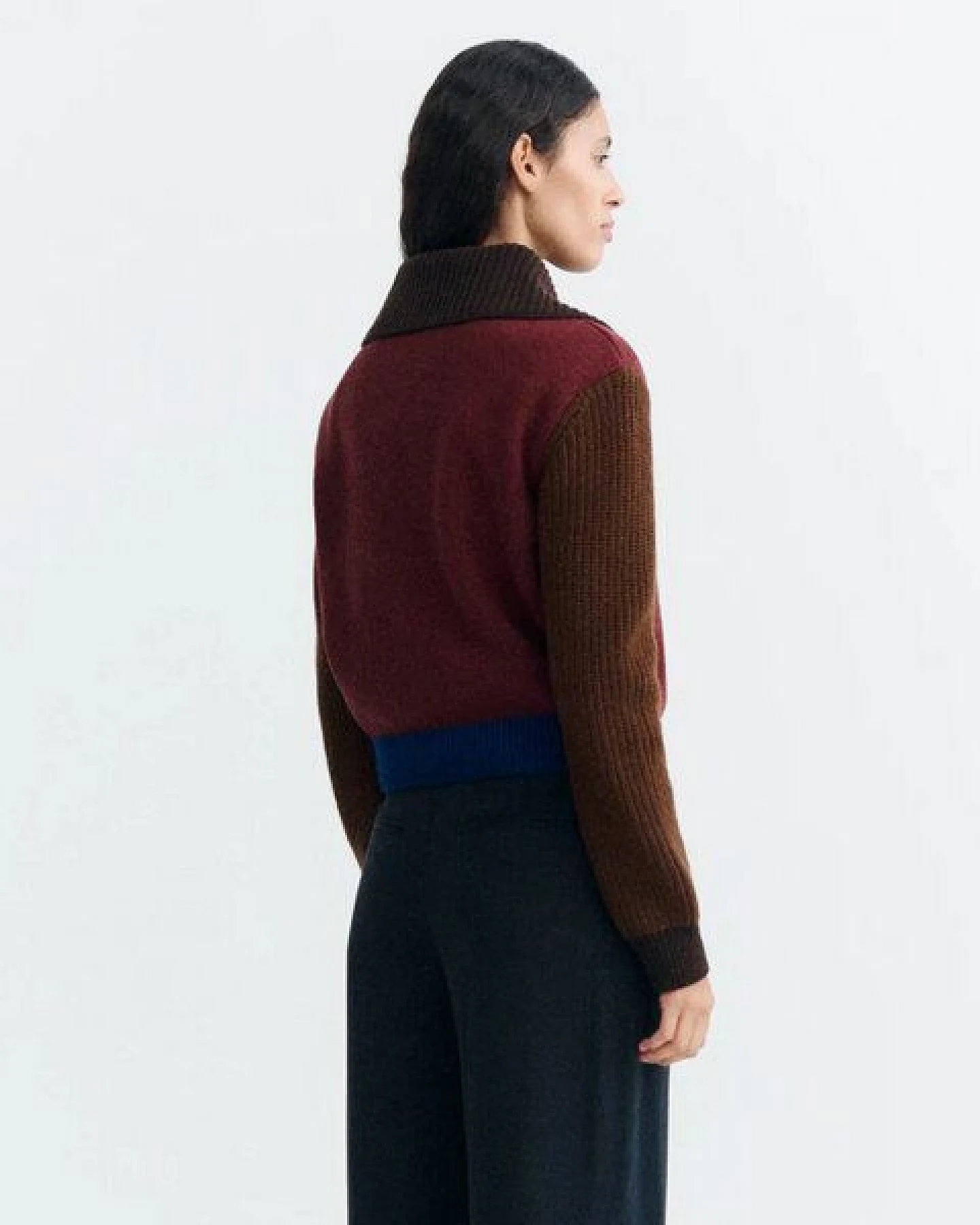 thinking mu Damen Pullover - Tanit Knitted Sweater - aus Wolle – Ansicht 4