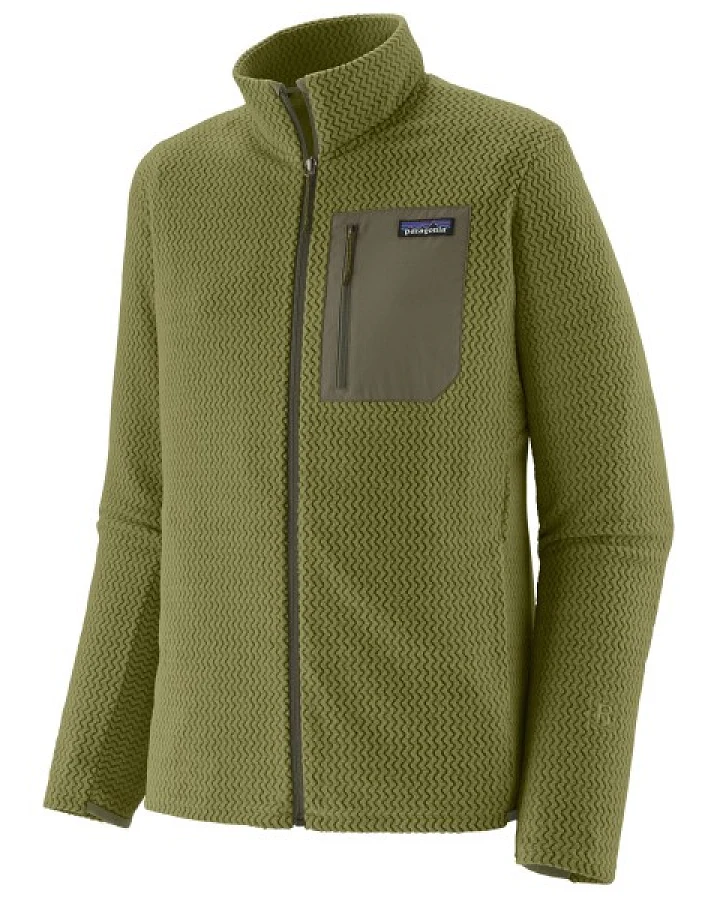 Patagonia - R1 Air Jacket - Fleecejacke Gr S oliv