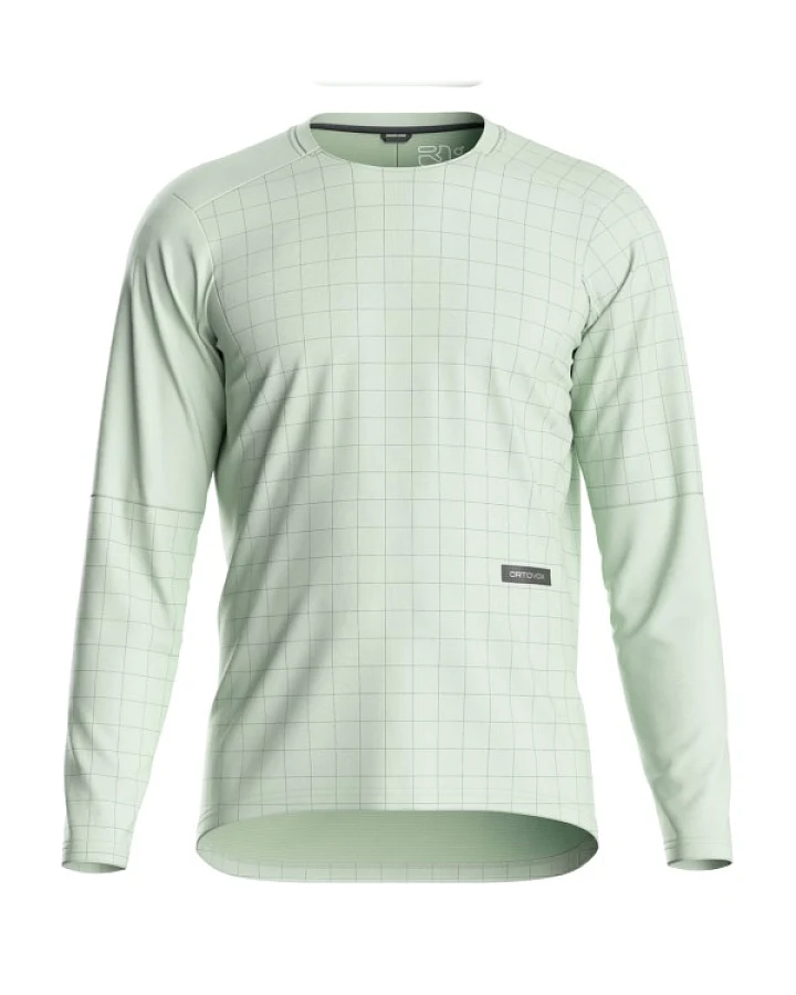 Ortovox - Sequence Trail Jersey L/S - Radtrikot Gr XL weiß