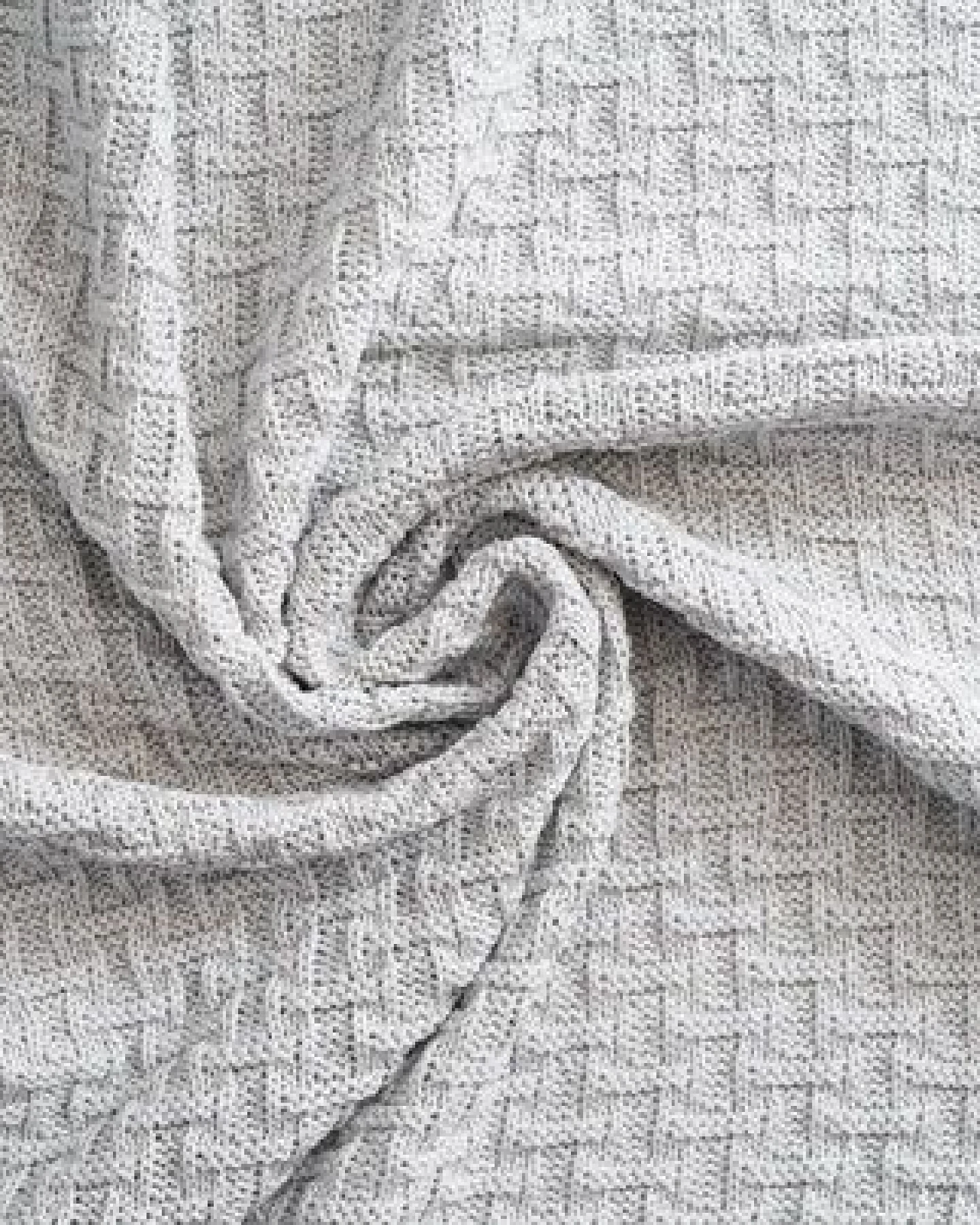 Sonnenstrick – Bio Baby-Strickdecke "Karostrickmotiv" (100 x 90 cm) Bio-Baumwolle – Ansicht 3