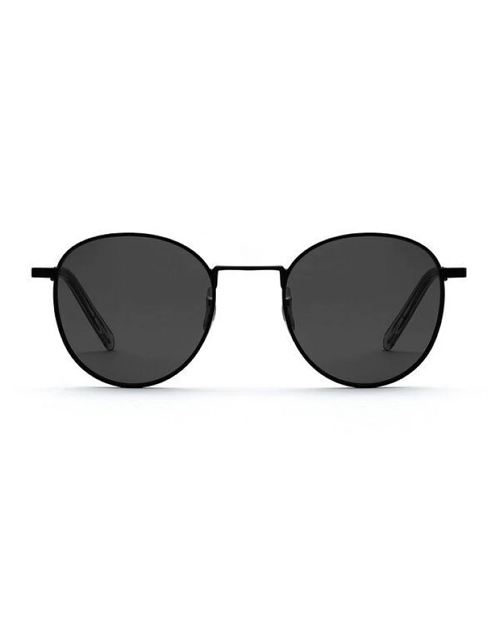 TAKE A SHOT Runde Schmale Edelstahl Sonnenbrille für Damen und Herren - ARIN Kollektion