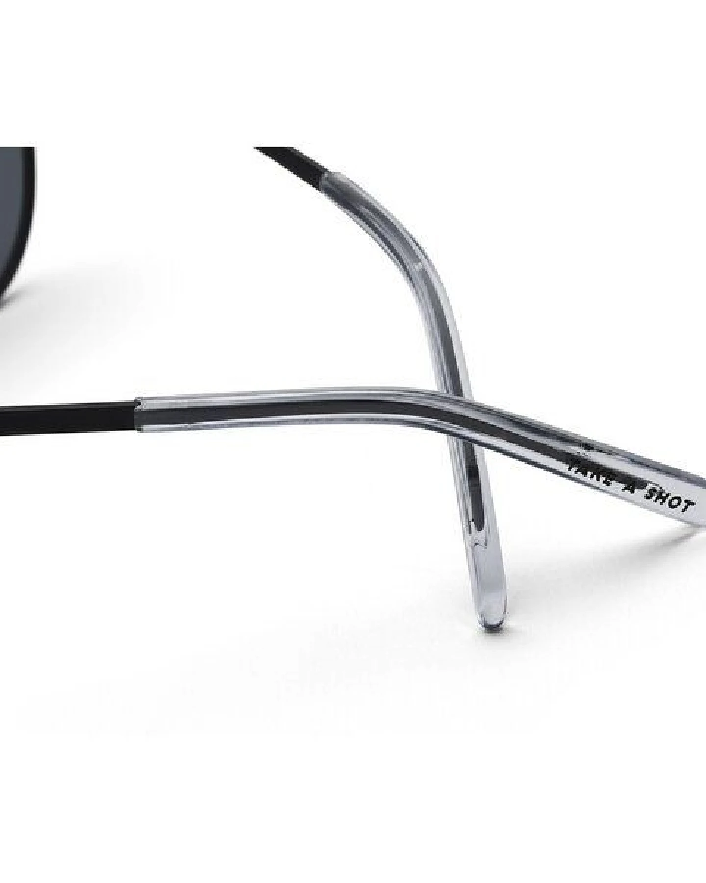 TAKE A SHOT Runde Schmale Edelstahl Sonnenbrille für Damen und Herren - ARIN Kollektion – Ansicht 4