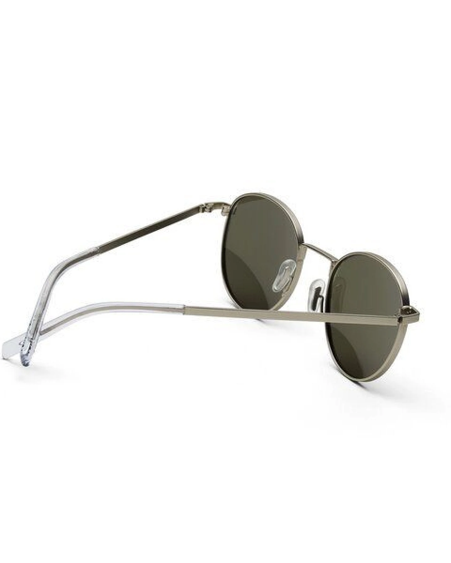 TAKE A SHOT Runde Schmale Edelstahl Sonnenbrille für Damen und Herren - ARIN Kollektion – Ansicht 2