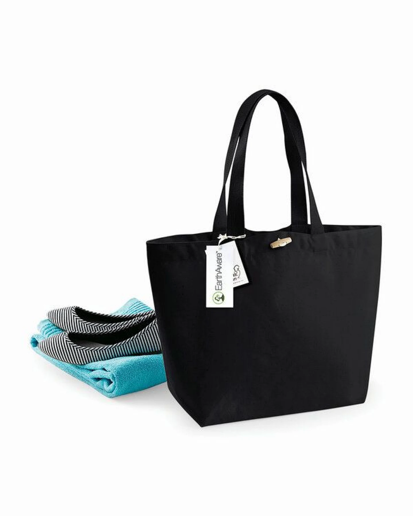 Westford Mill EarthAware Organic Marina Bag XL Shopper Strandtasche – Ansicht 3