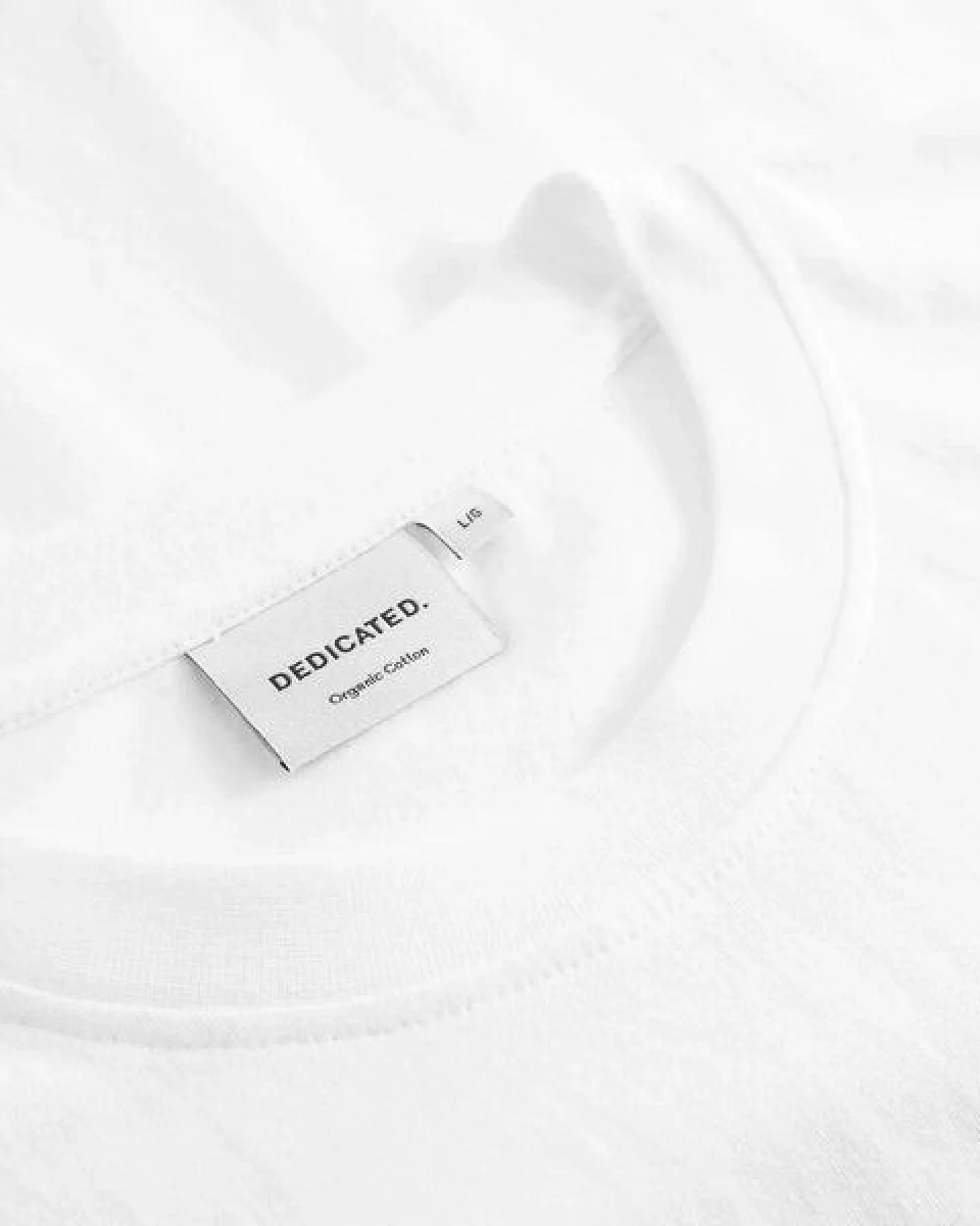 DEDICATED Stockholm Diggin White T-Shirt Herren – Ansicht 3
