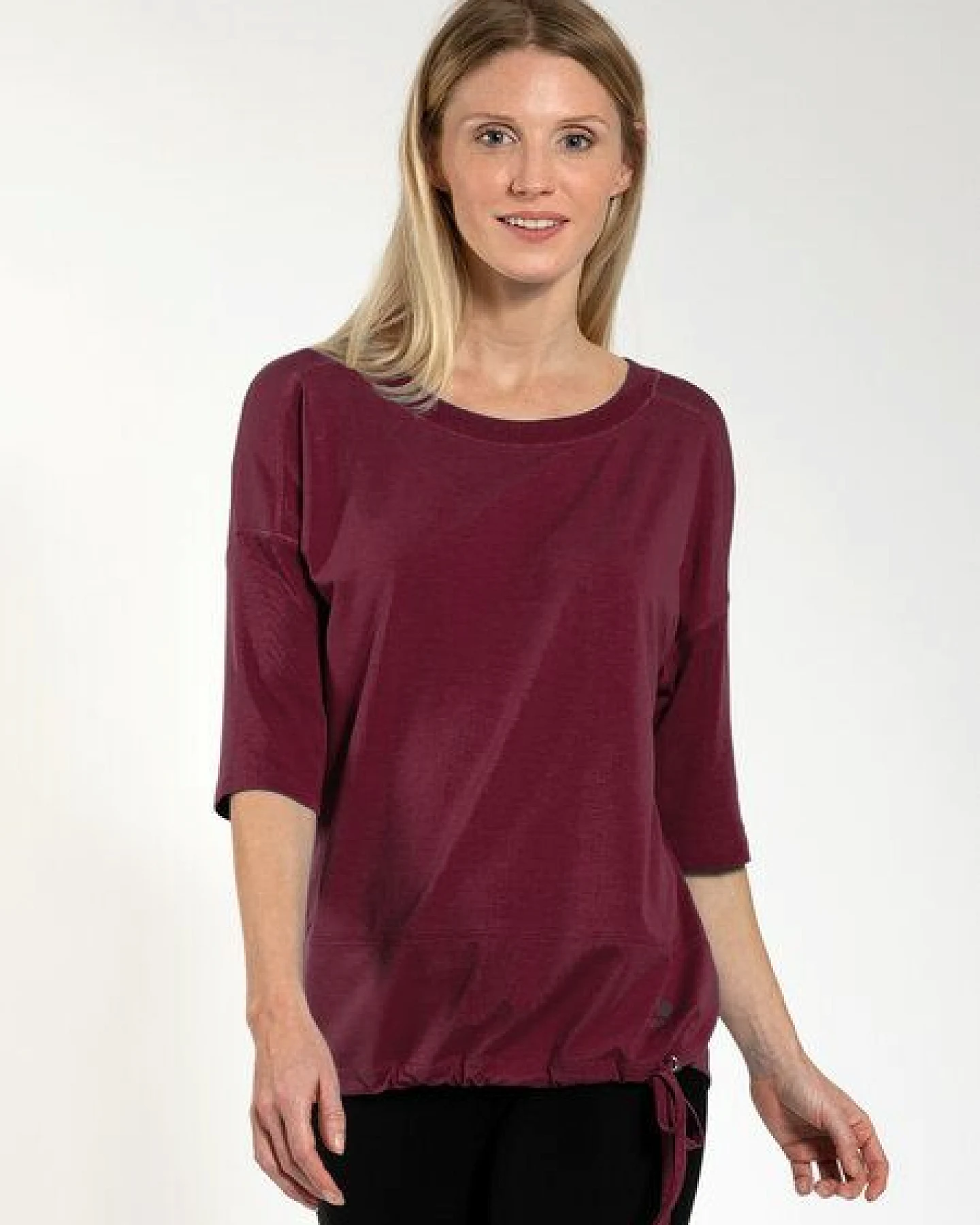 Magadi Yoga Shirt SARA aus Naturmaterial – Ansicht 2