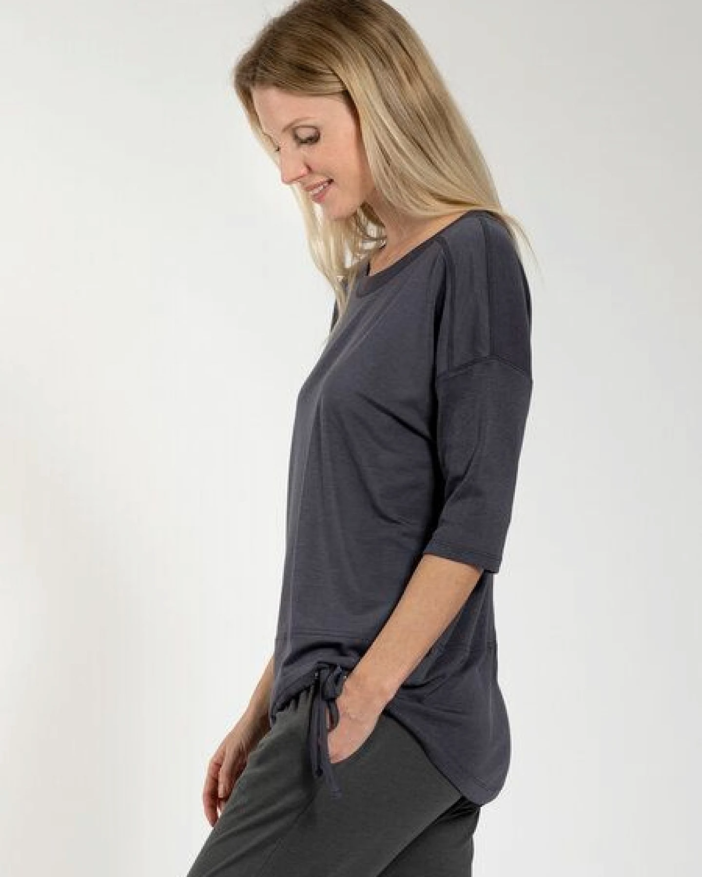 Magadi Yoga Shirt SARA aus Naturmaterial – Ansicht 4