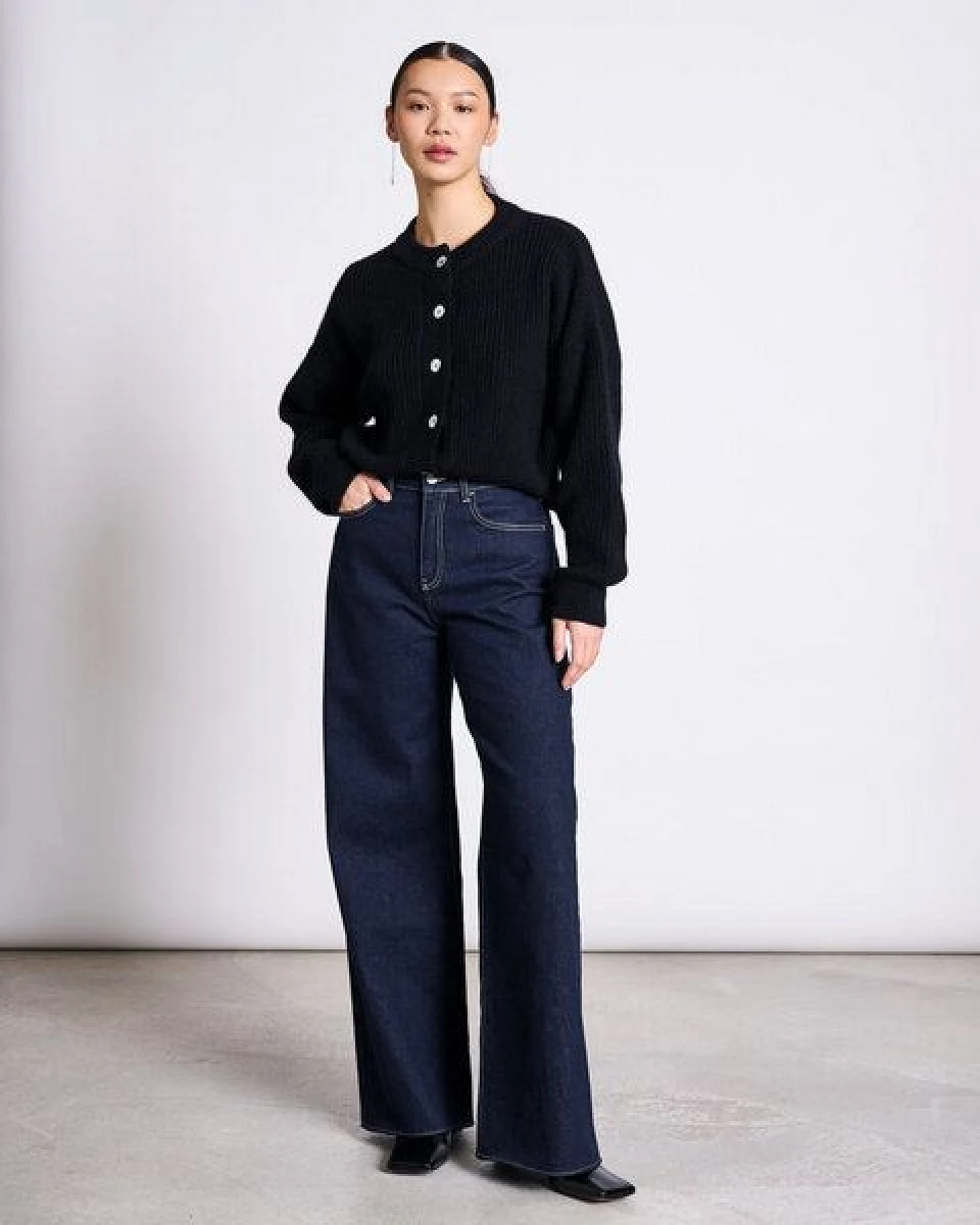 JAN N JUNE WIDE LEG LOWRISE JEANS TACNA – Ansicht 4