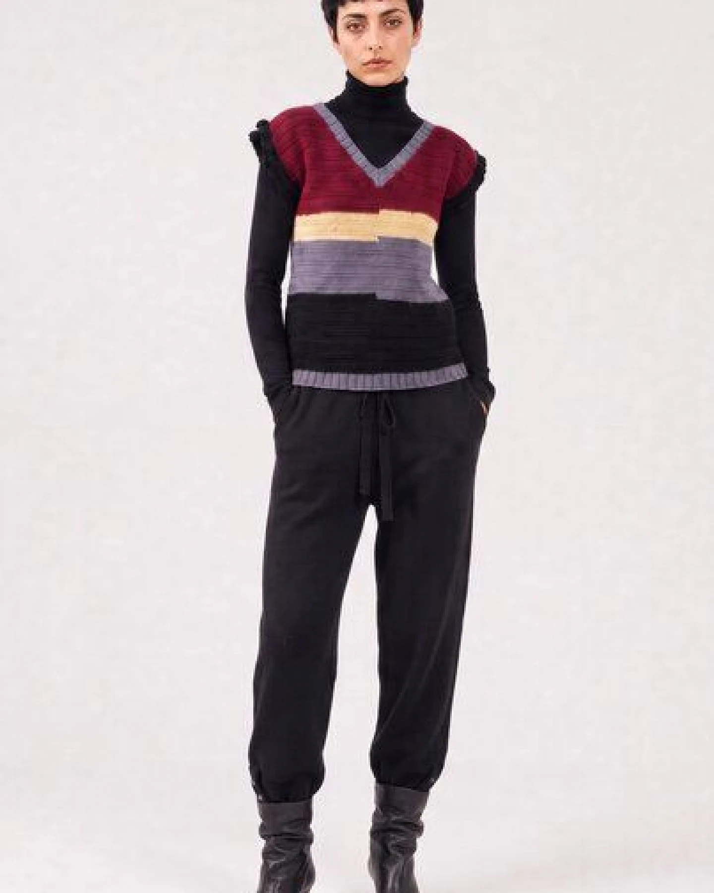 KARINFRAIDENRAIJ Leggings ANIA aus Lamawolle – Ansicht 2