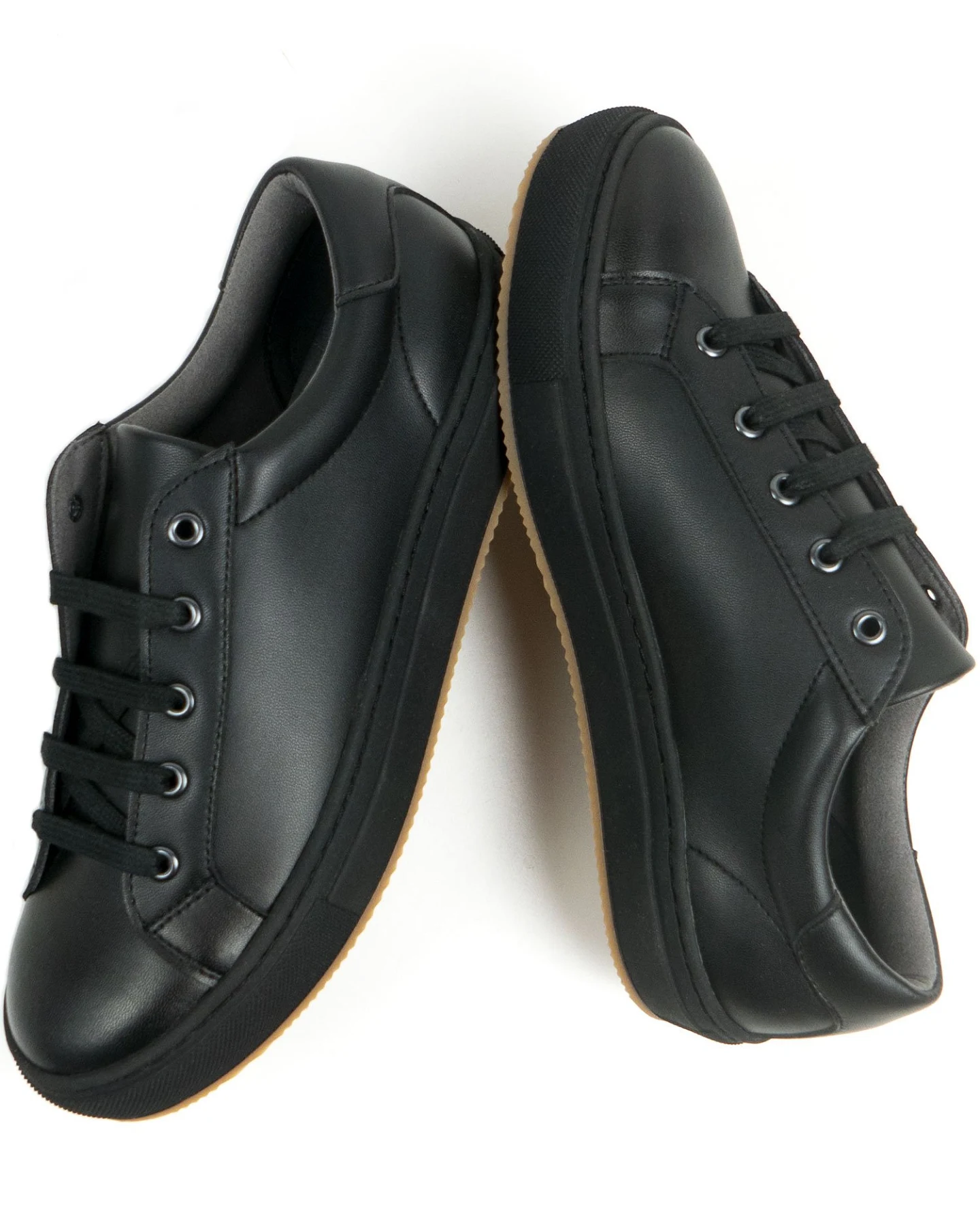 Will's Vegan Store Damen vegan Sneaker Ny Schwarz – Ansicht 2
