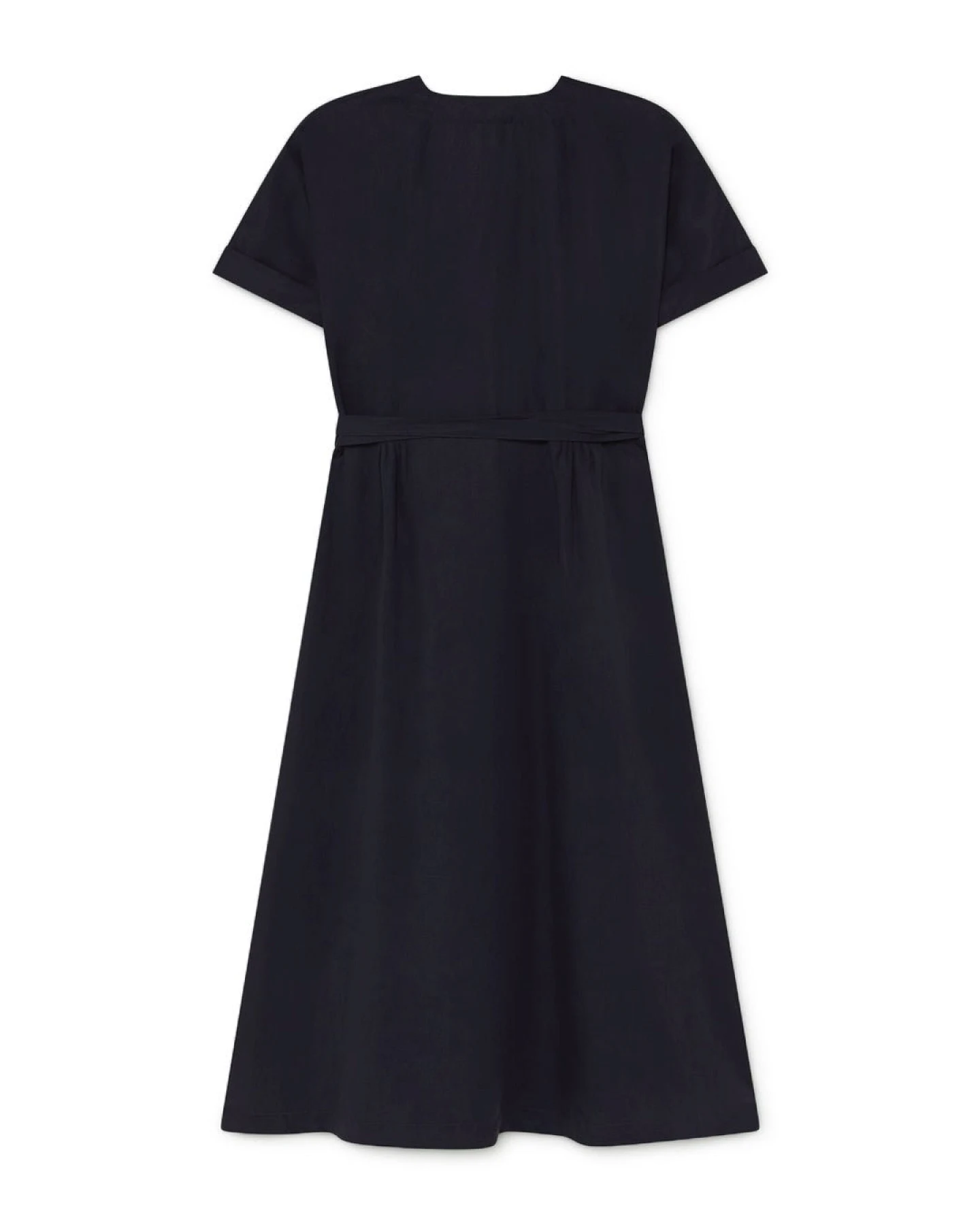 TWOTHIRDS Damen vegan Kleid Vanier Schwarz – Ansicht 2