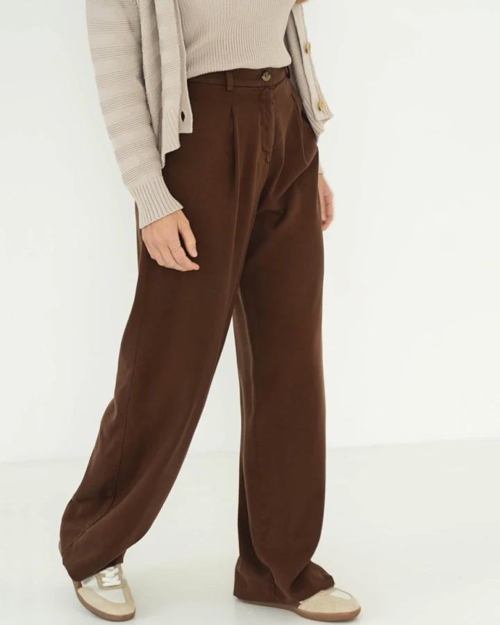 Näz Damen vegan Hose Mara Brown
