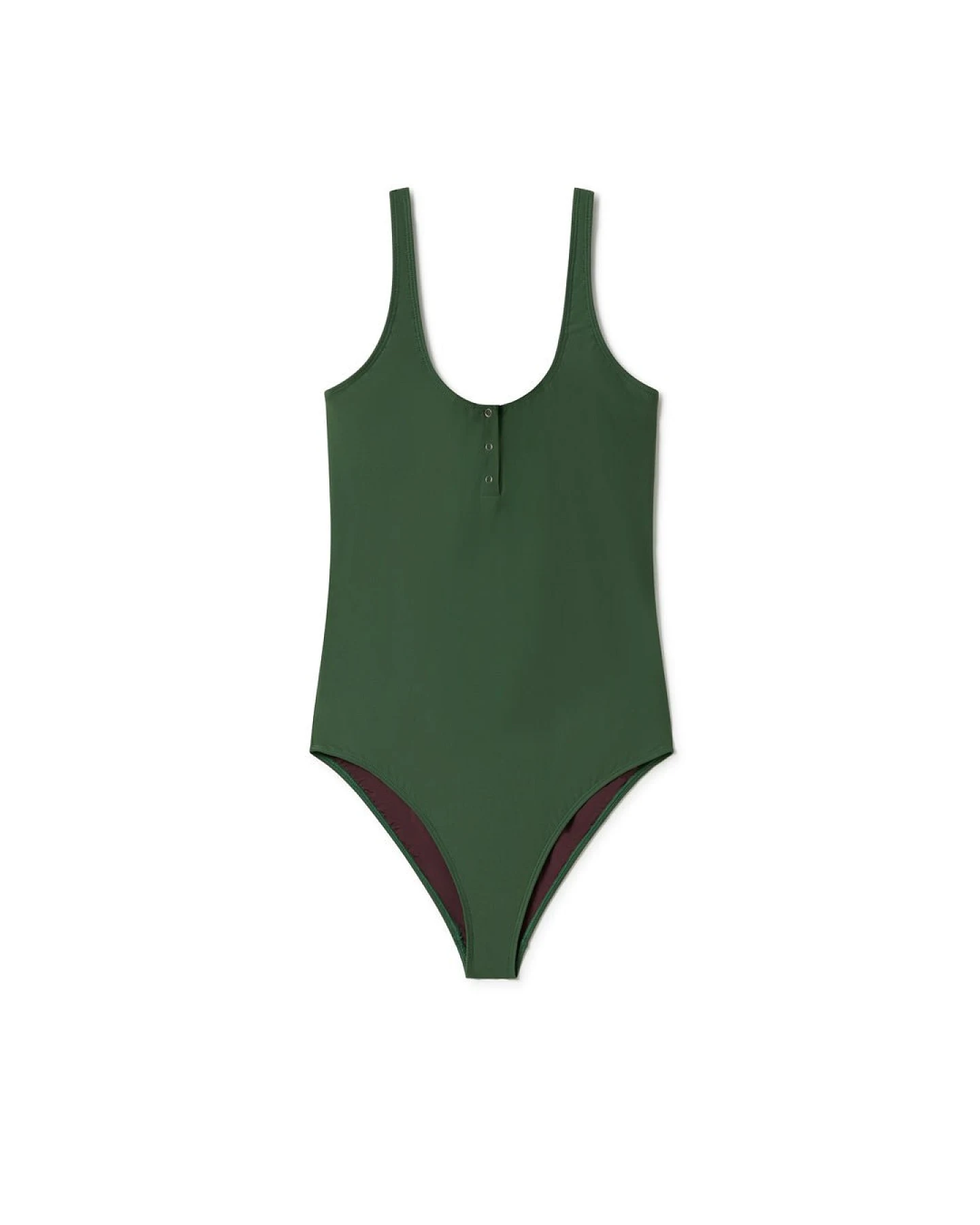 TWOTHIRDS Damen vegan Badeanzug Pakin Grün – Ansicht 2