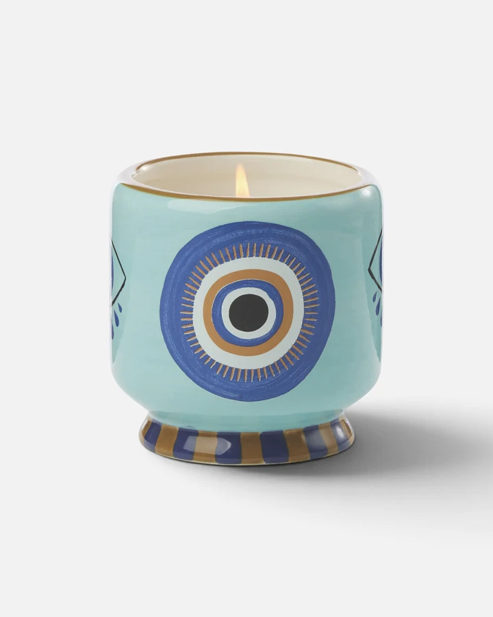 Designworks Keramik-Duftkerze Eye - Weihrauch & Rauch