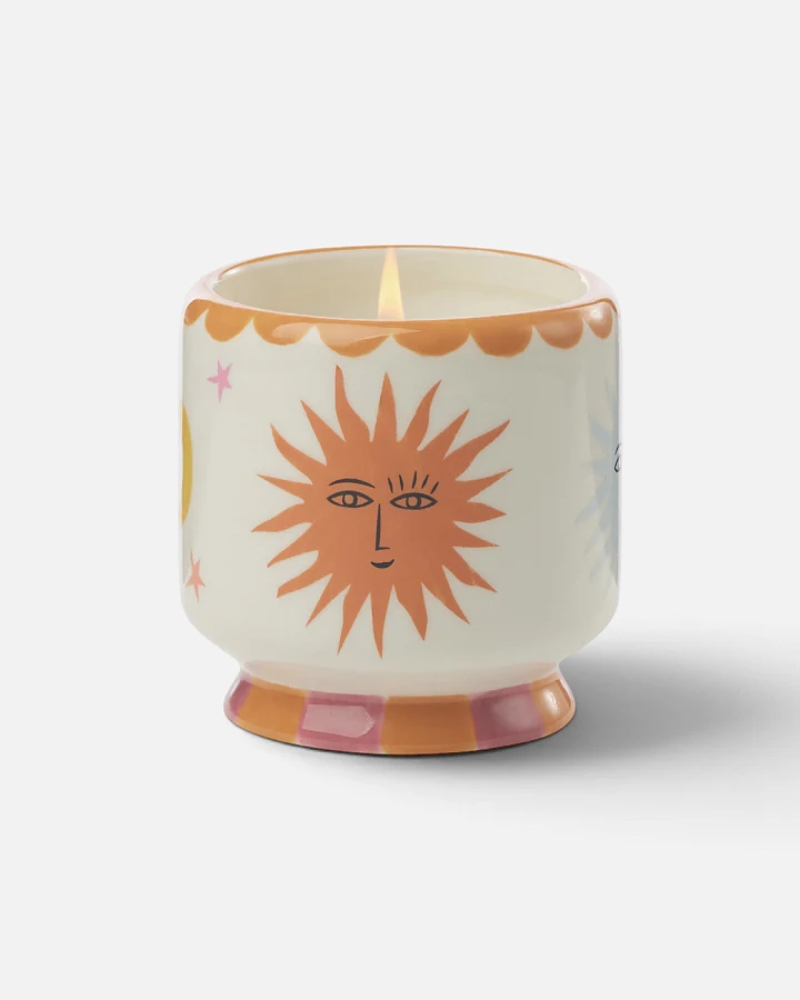 Designworks Keramik-Duftkerze Sun ‐ Orange Blossom