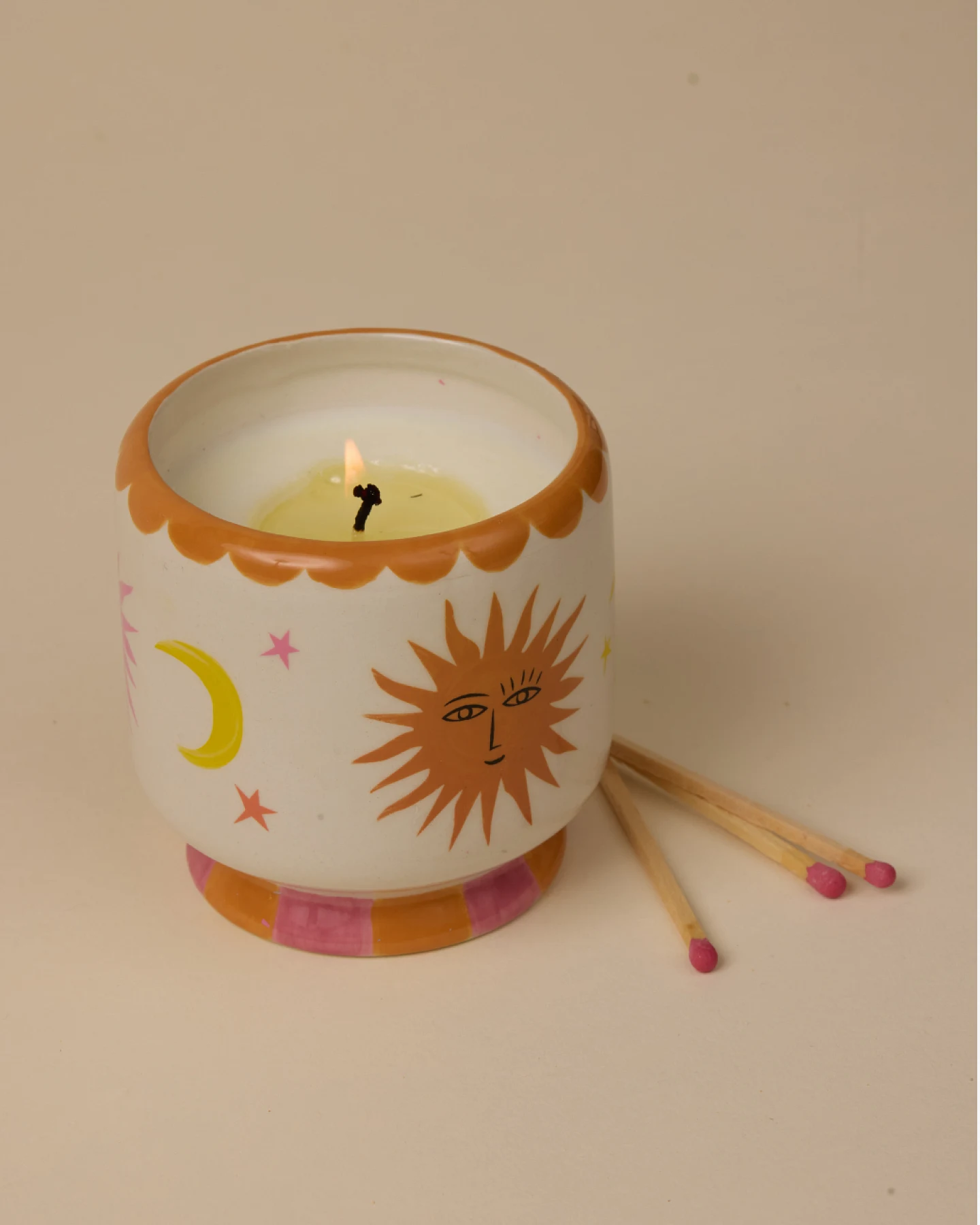 Designworks Keramik-Duftkerze Sun ‐ Orange Blossom – Ansicht 4