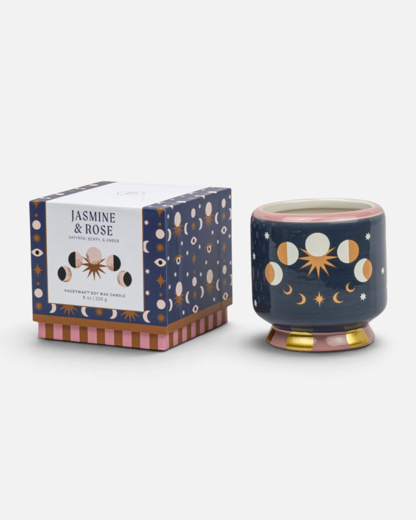 Designworks Keramik-Duftkerze Moon Phases ‐ Jasmine & Rose – Ansicht 2