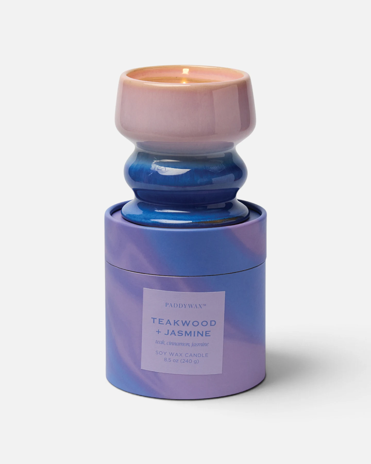 Designworks Keramik-Duftkerze Melt Ombre - Teakholz & Jasmin – Ansicht 3