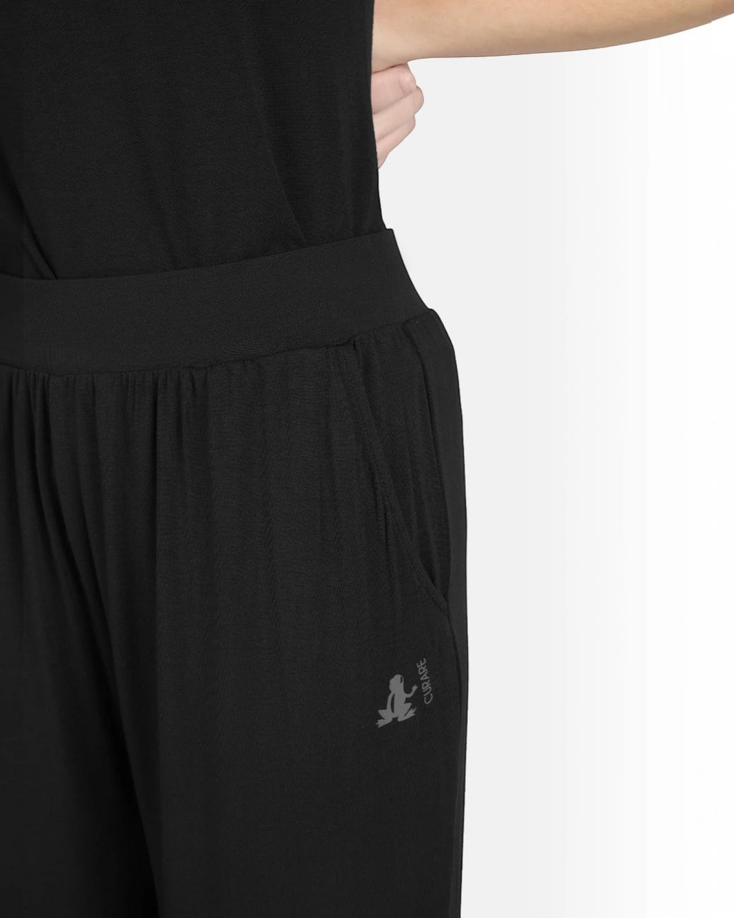 Curare Wide Pants Loops - Black L – Ansicht 2