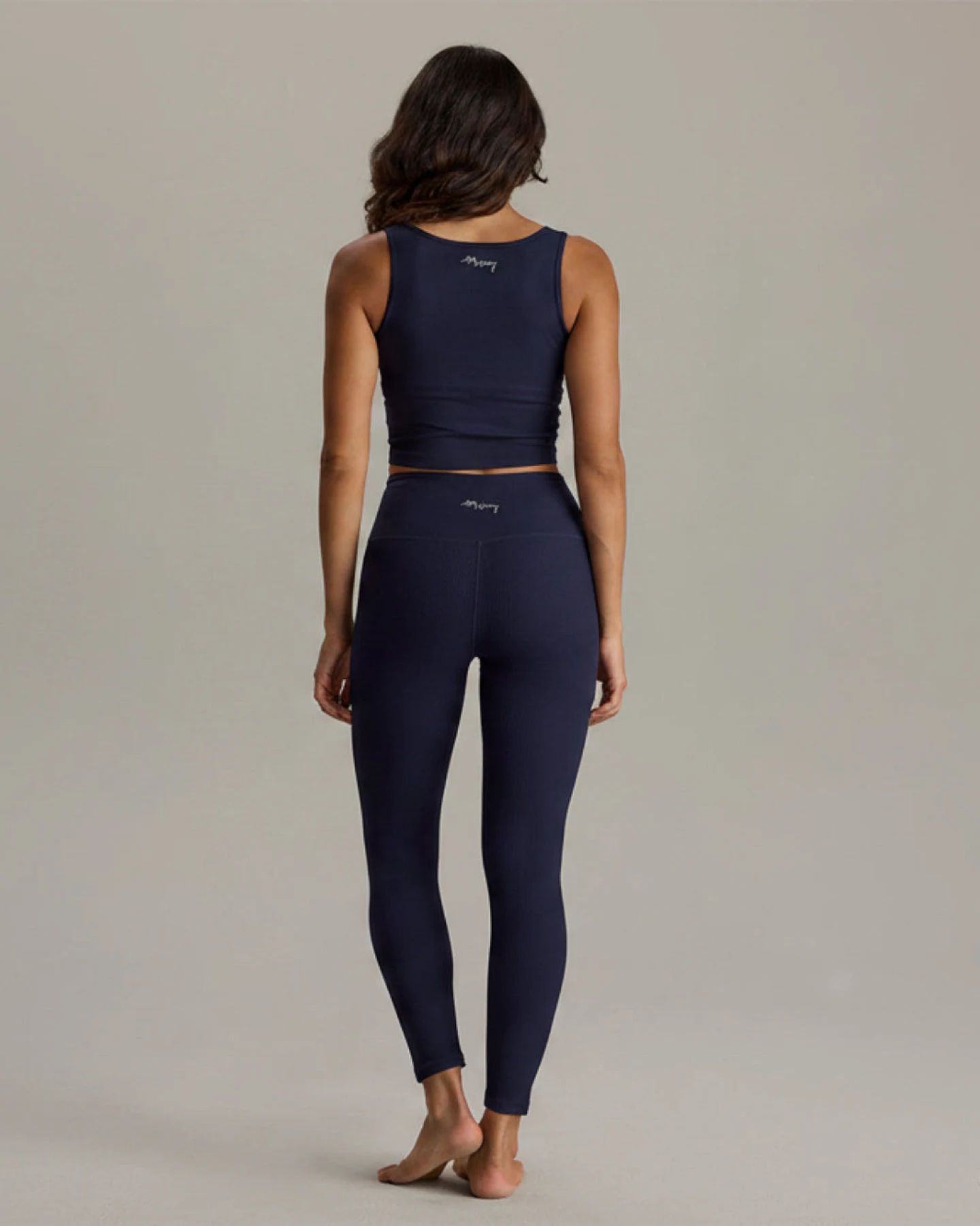 Hey Honey Leggings Ribbed - Baritone Blue – Ansicht 8