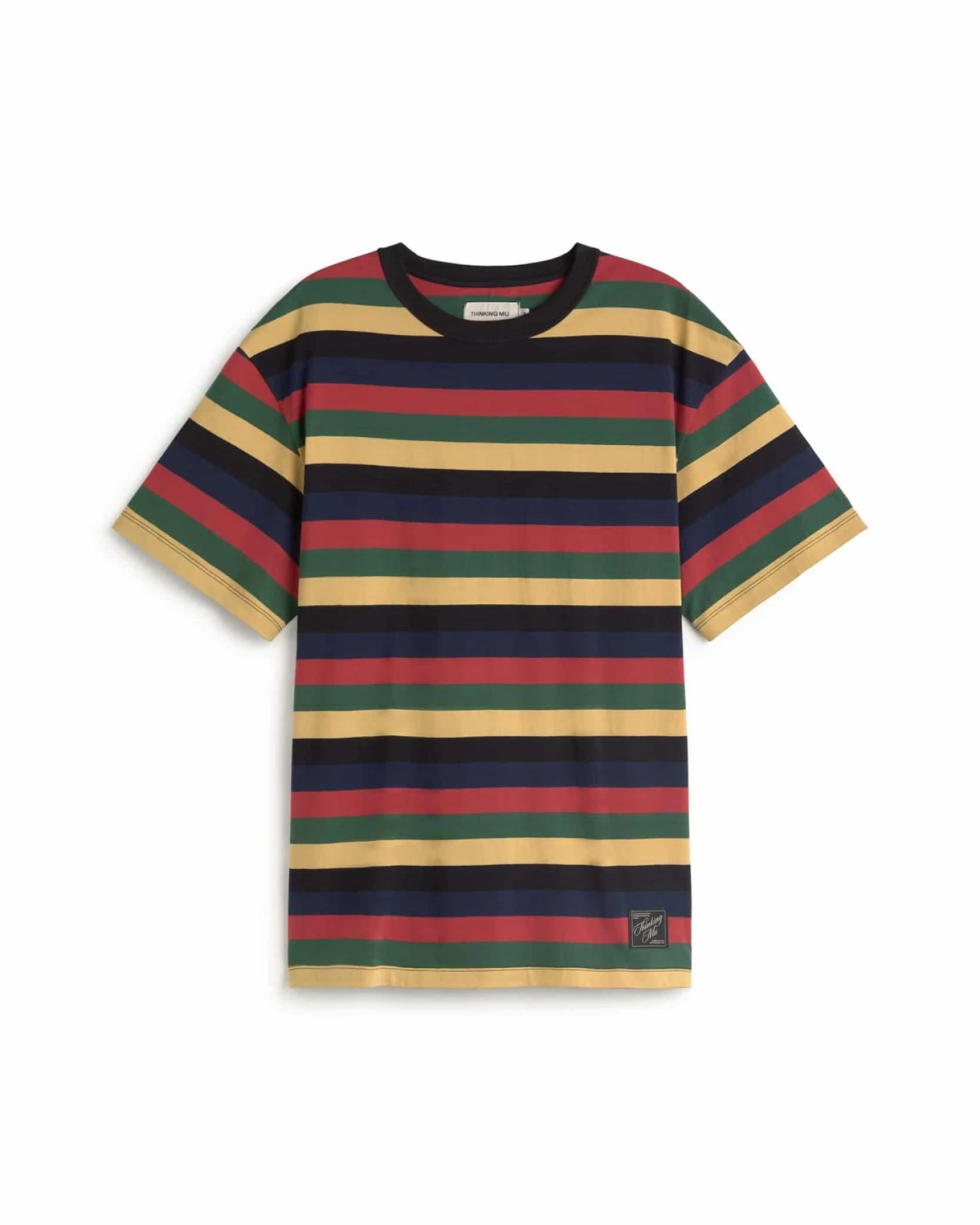 T-Shirt Aaron Stripes Rot – Ansicht 6