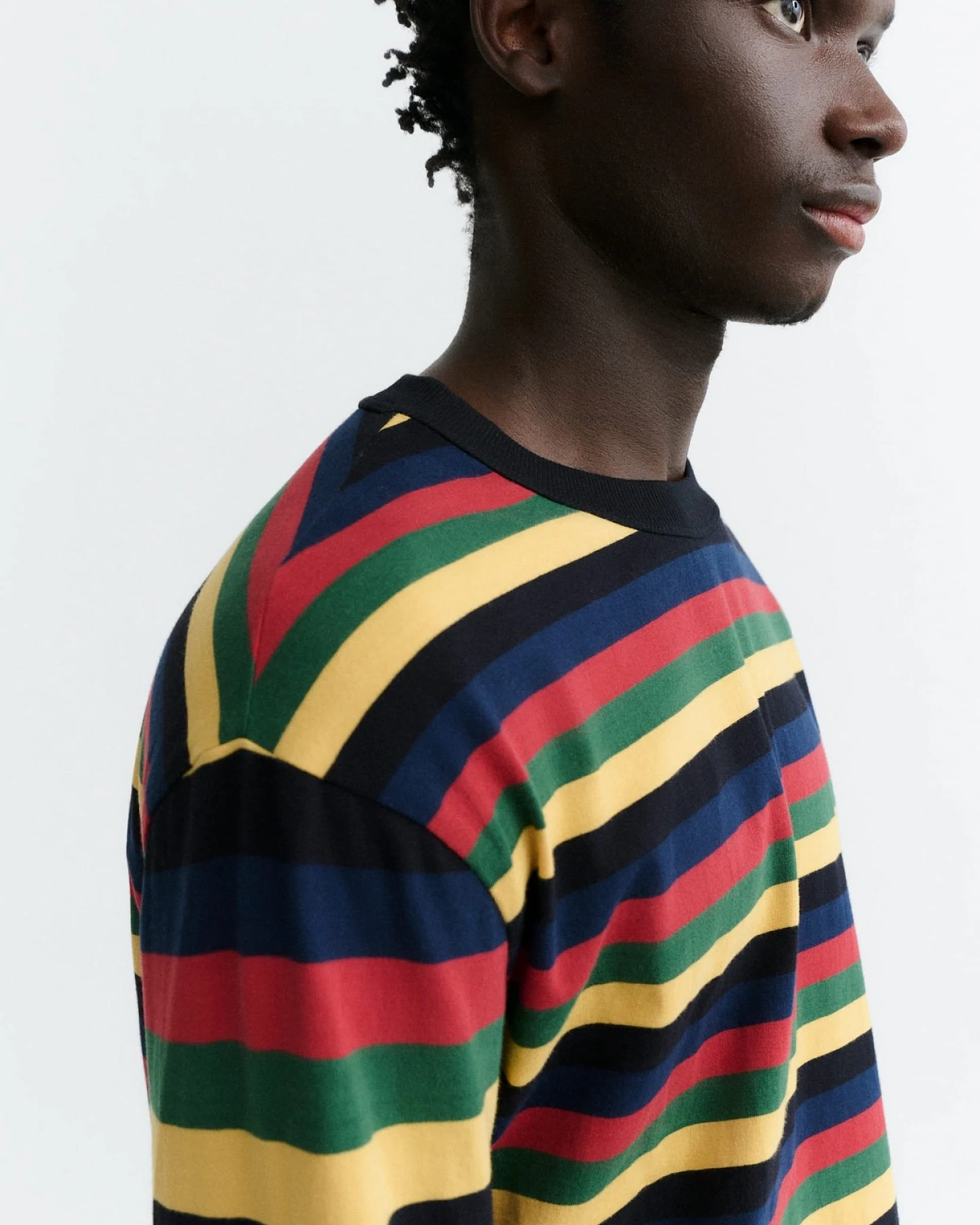 Longsleeve Emilio Stripes Rot – Ansicht 2