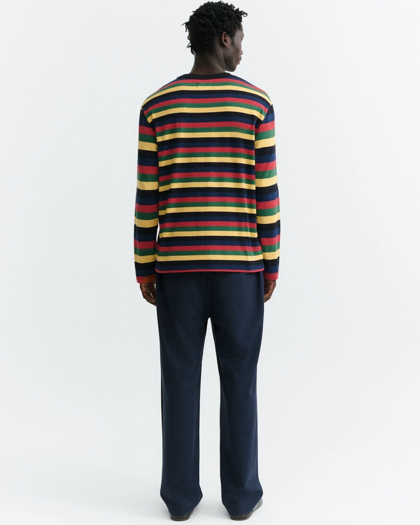 Longsleeve Emilio Stripes Rot – Ansicht 4