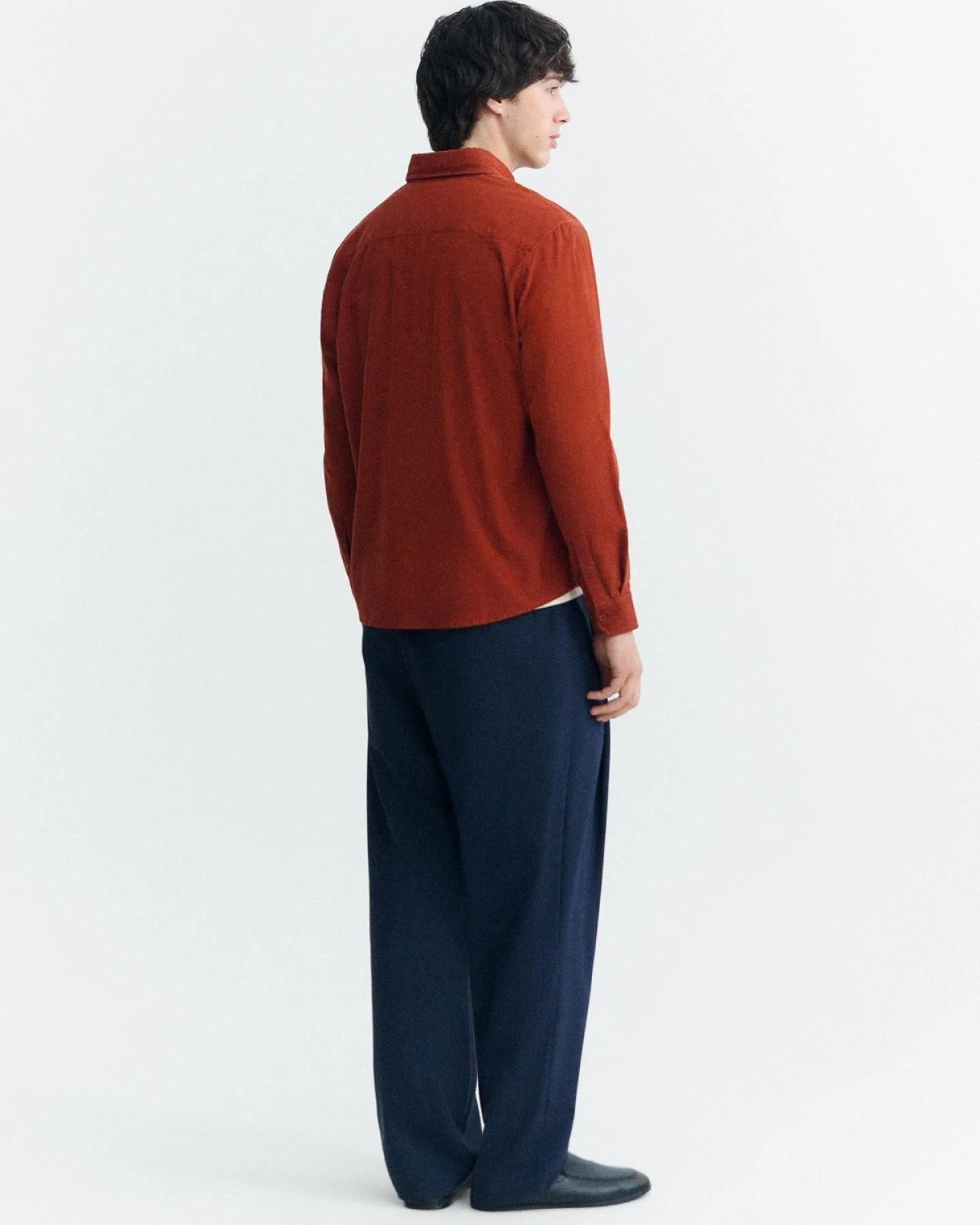 Hemd Anto Microcorduroy Braun – Ansicht 4