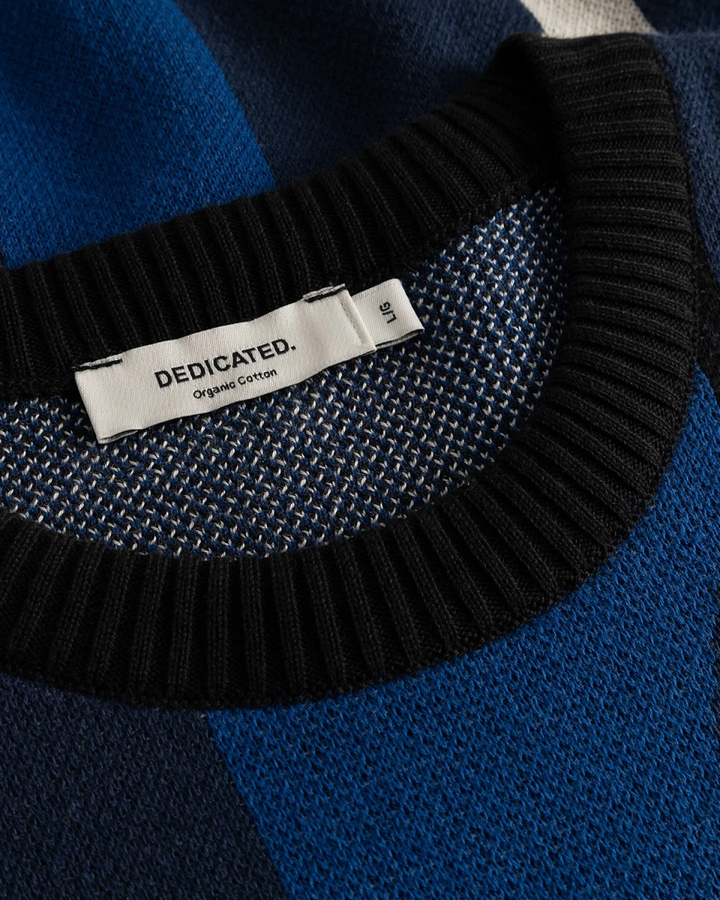 Sweater Mora Wavy Stripe Blau – Ansicht 4