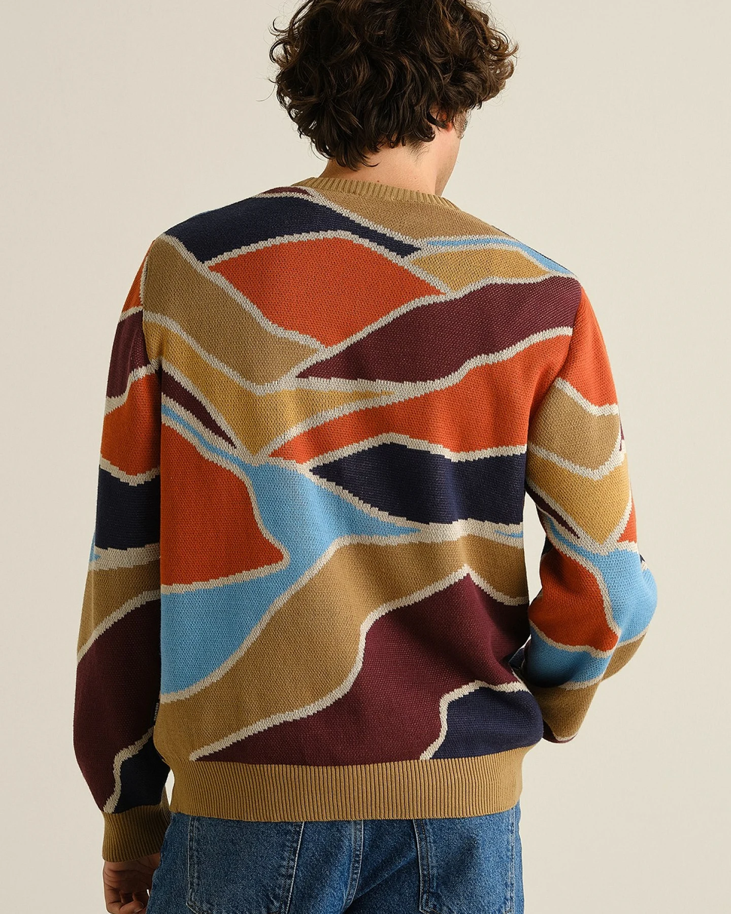 Sweater Mora Patch Valley Orange – Ansicht 3