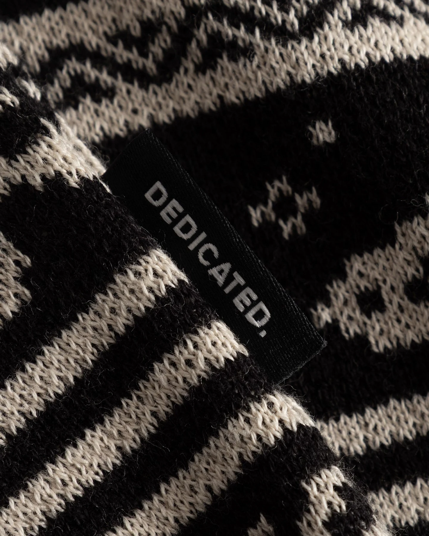 Sweater Mora Fairisle Hike Schwarz – Ansicht 6